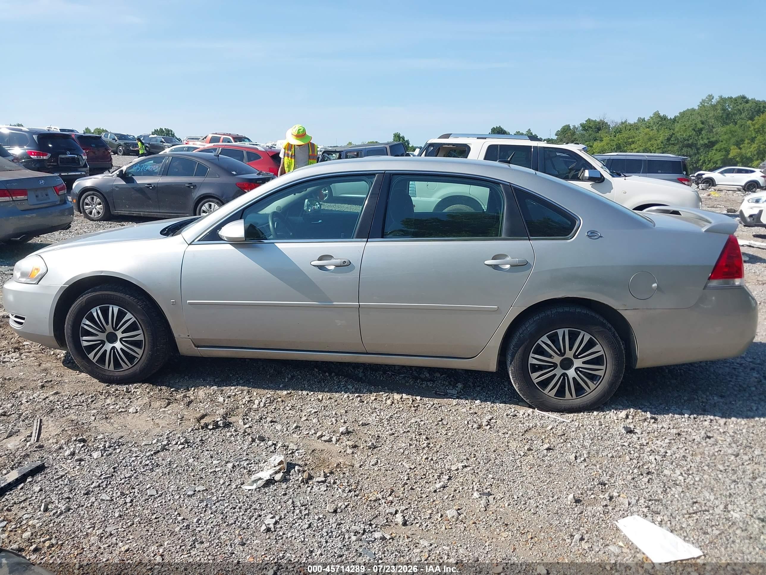 2006 Chevrolet Impala Lt Серебряный vin: 2G1WT58KX69295507