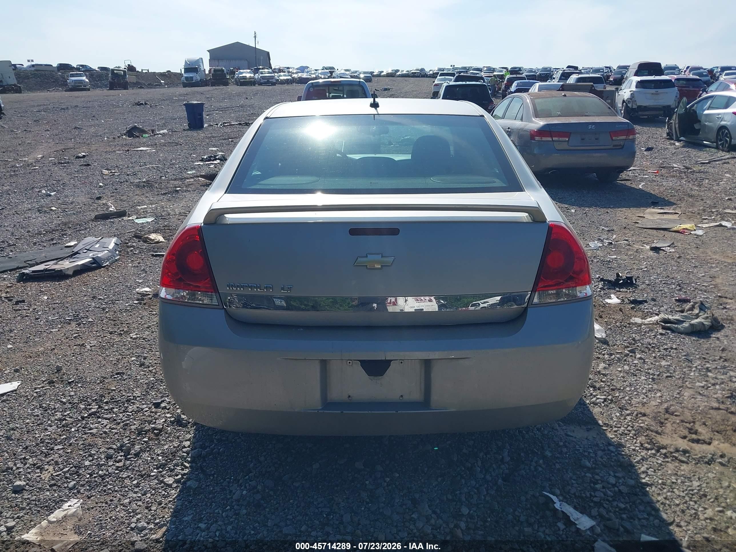 2006 Chevrolet Impala Lt Серебряный vin: 2G1WT58KX69295507