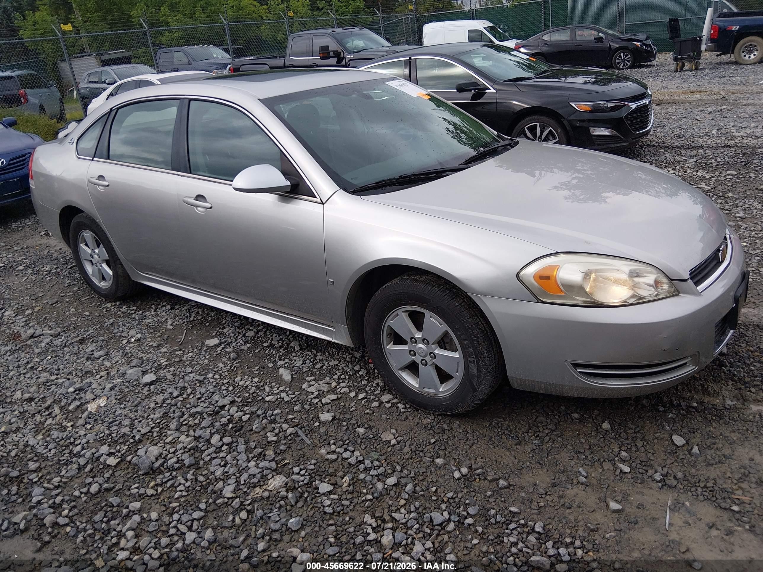 2006 Chevrolet Impala Lt Silver vin: 2G1WT58KX69353356