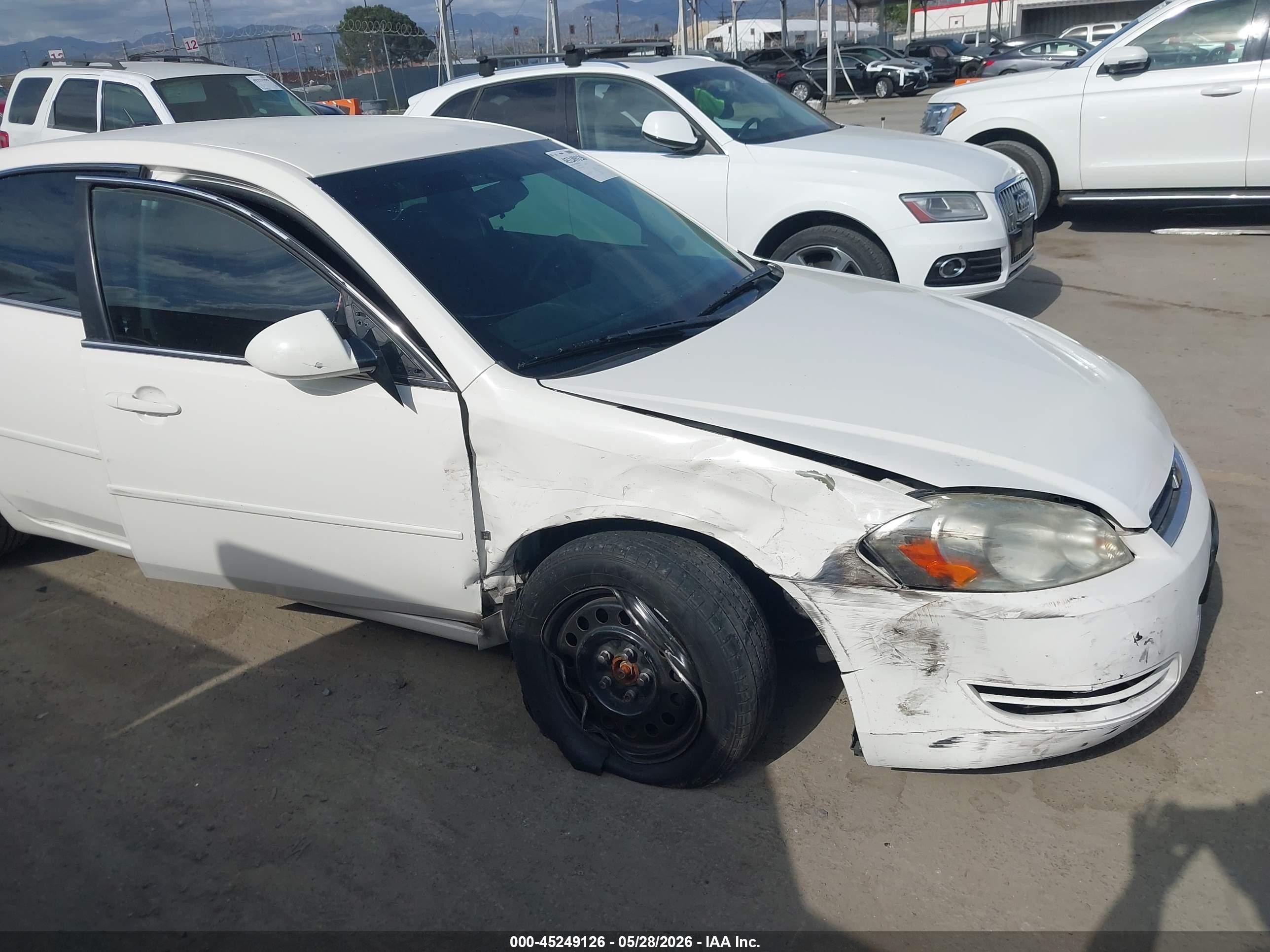 2006 Chevrolet Impala Lt White vin: 2G1WT58KX69356838