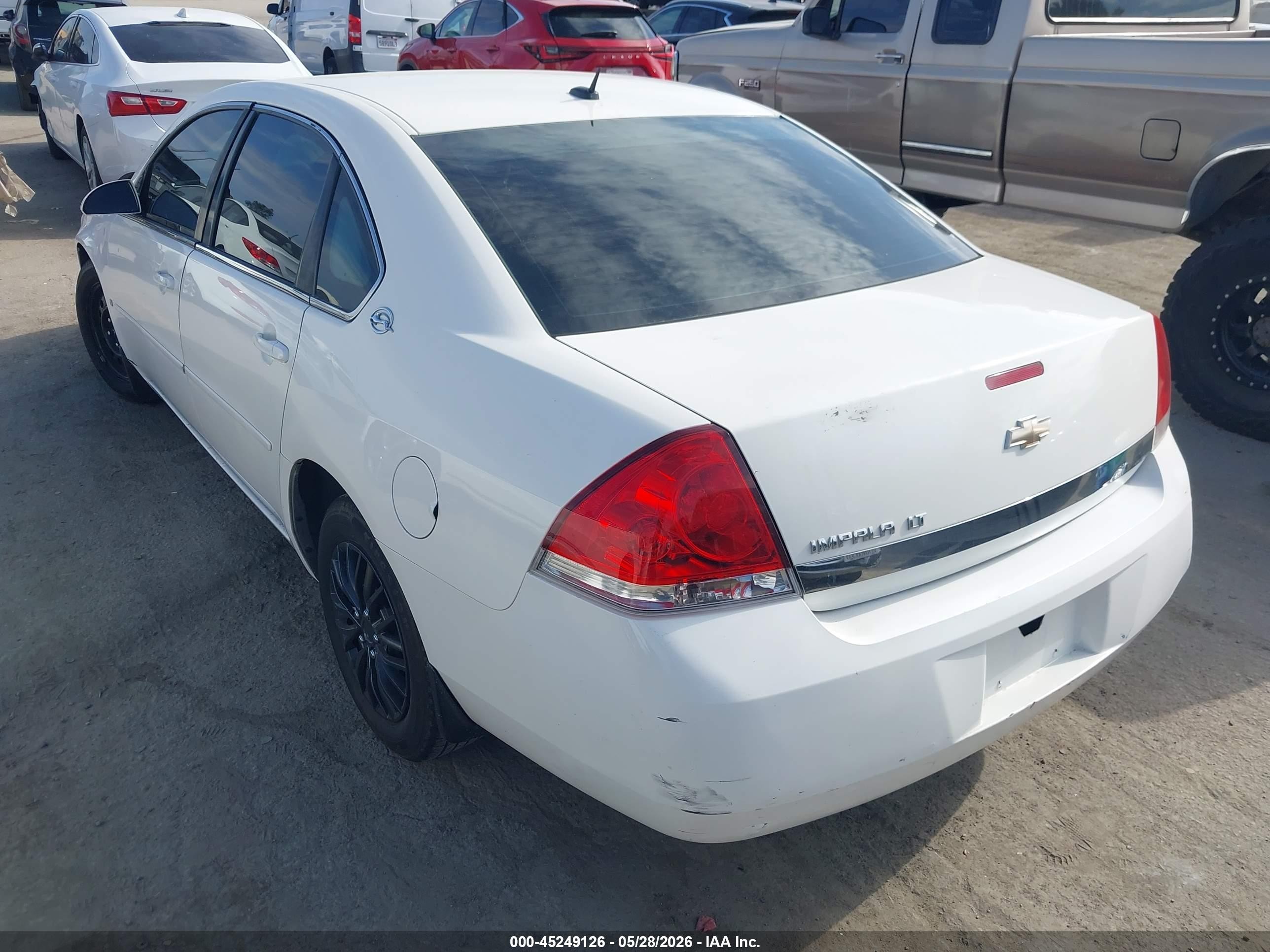 2006 Chevrolet Impala Lt White vin: 2G1WT58KX69356838