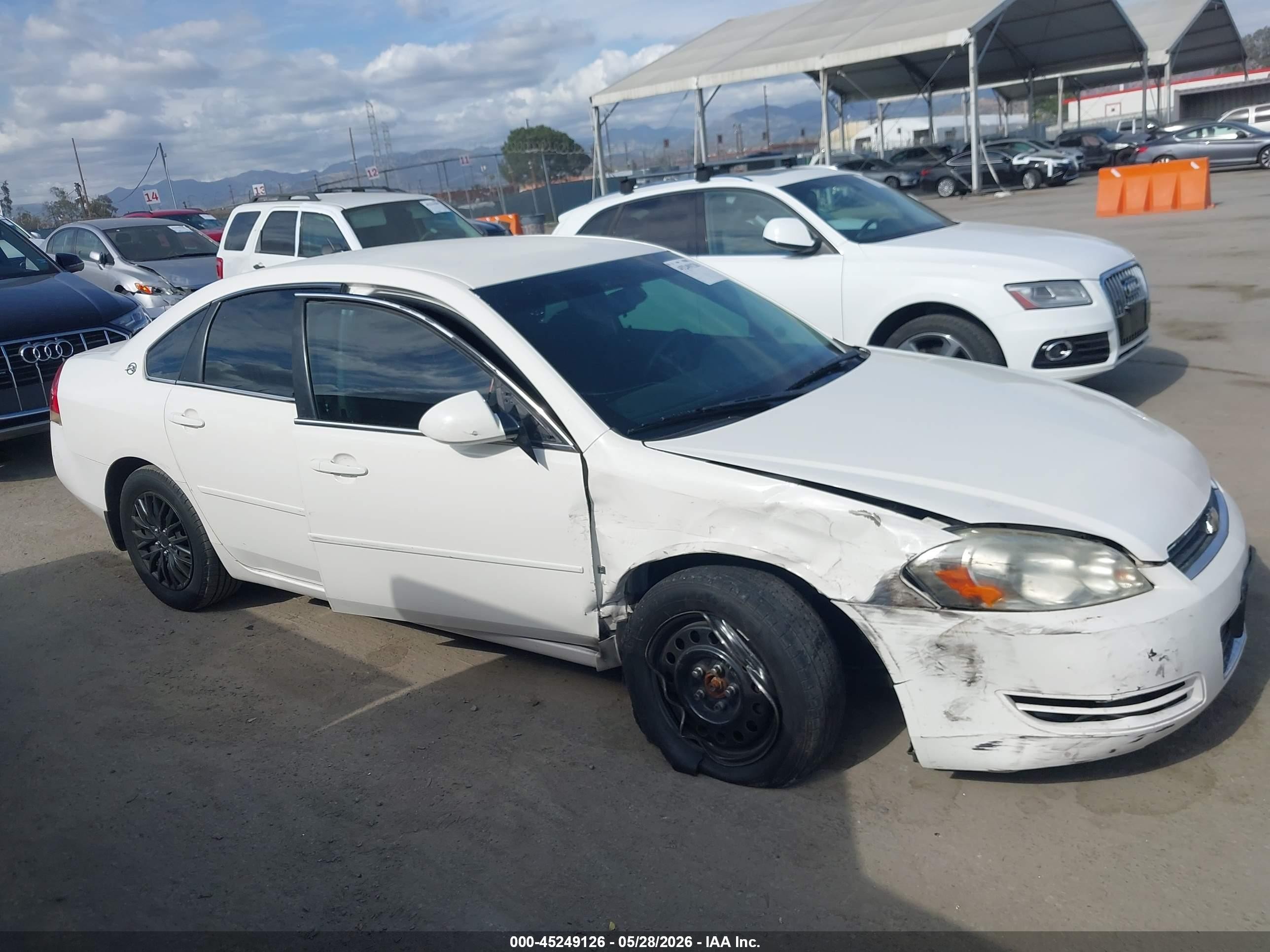 2006 Chevrolet Impala Lt White vin: 2G1WT58KX69356838