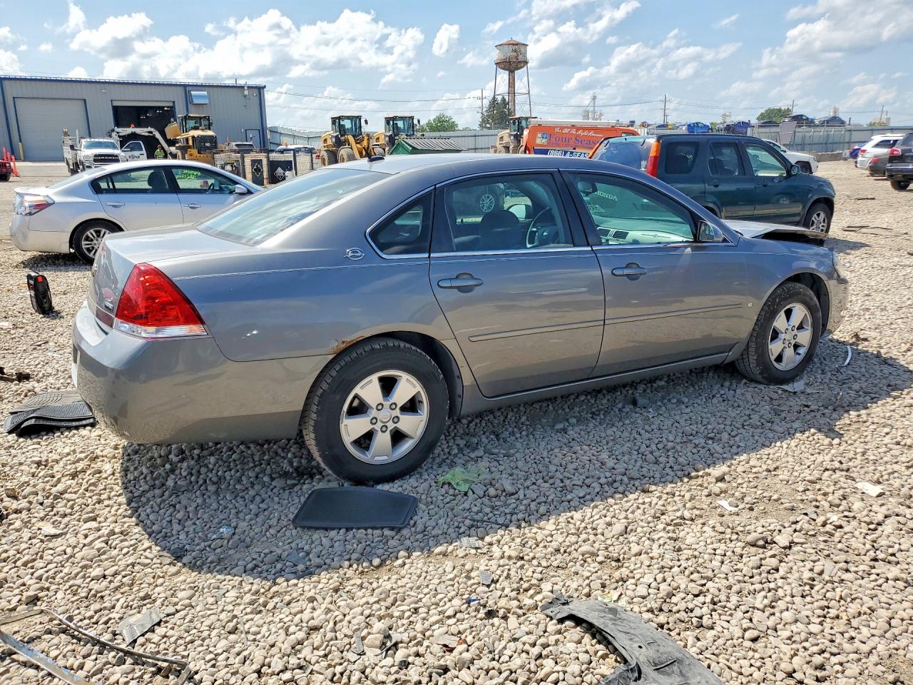 2007 Chevrolet Impala Lt Серебряный vin: 2G1WT58KX79109336
