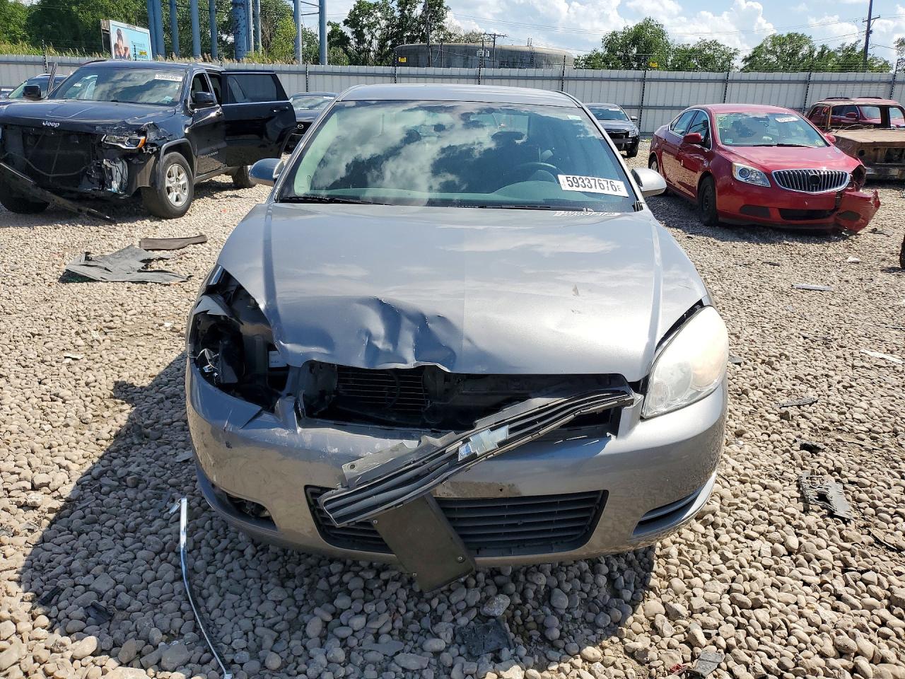 2007 Chevrolet Impala Lt Серебряный vin: 2G1WT58KX79109336