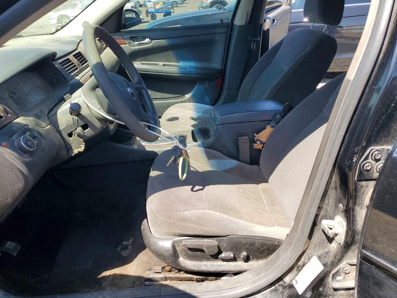 2007 Chevrolet Impala Lt Black vin: 2G1WT58KX79154681