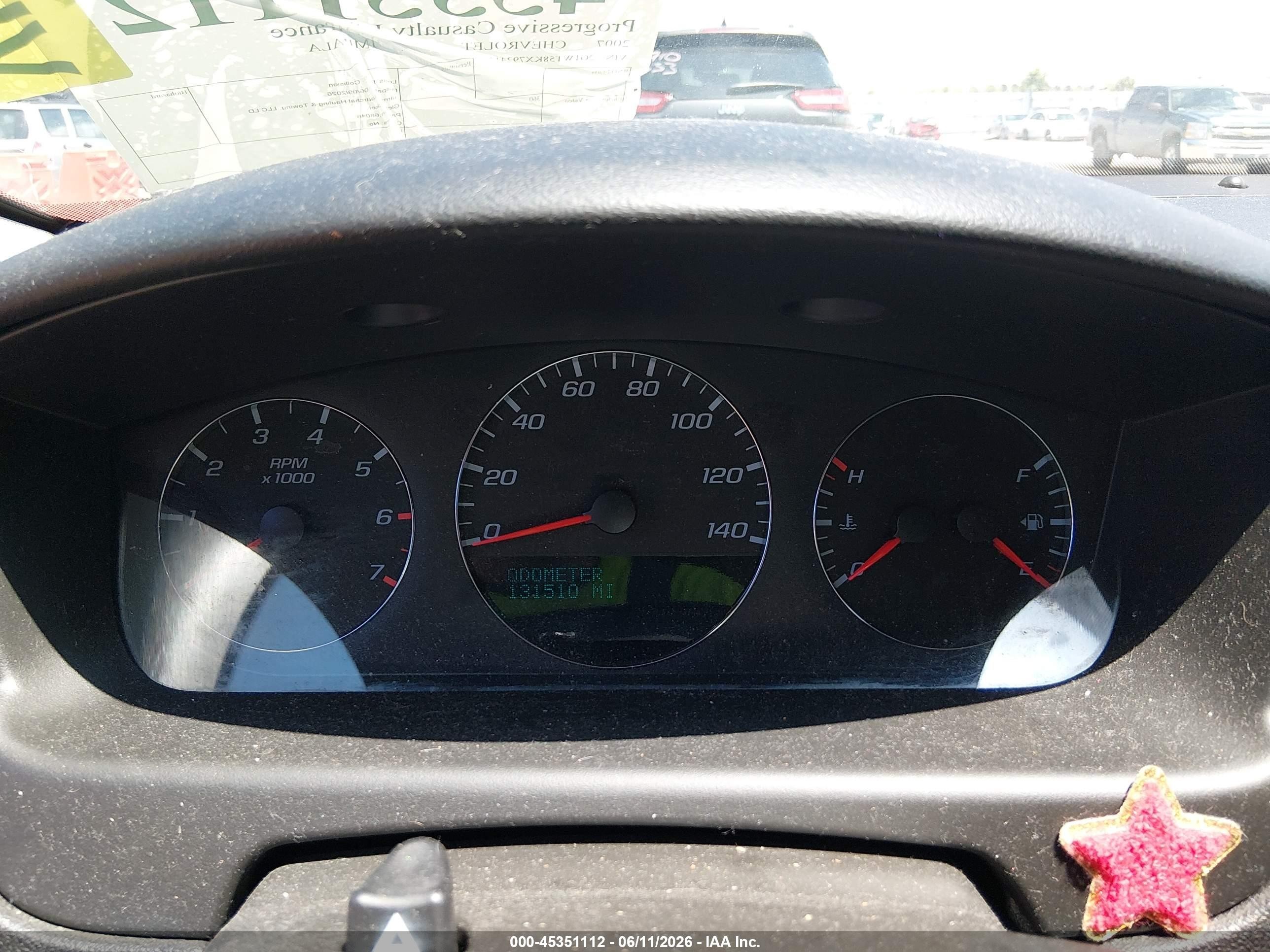2007 Chevrolet Impala Lt Purple vin: 2G1WT58KX79241125