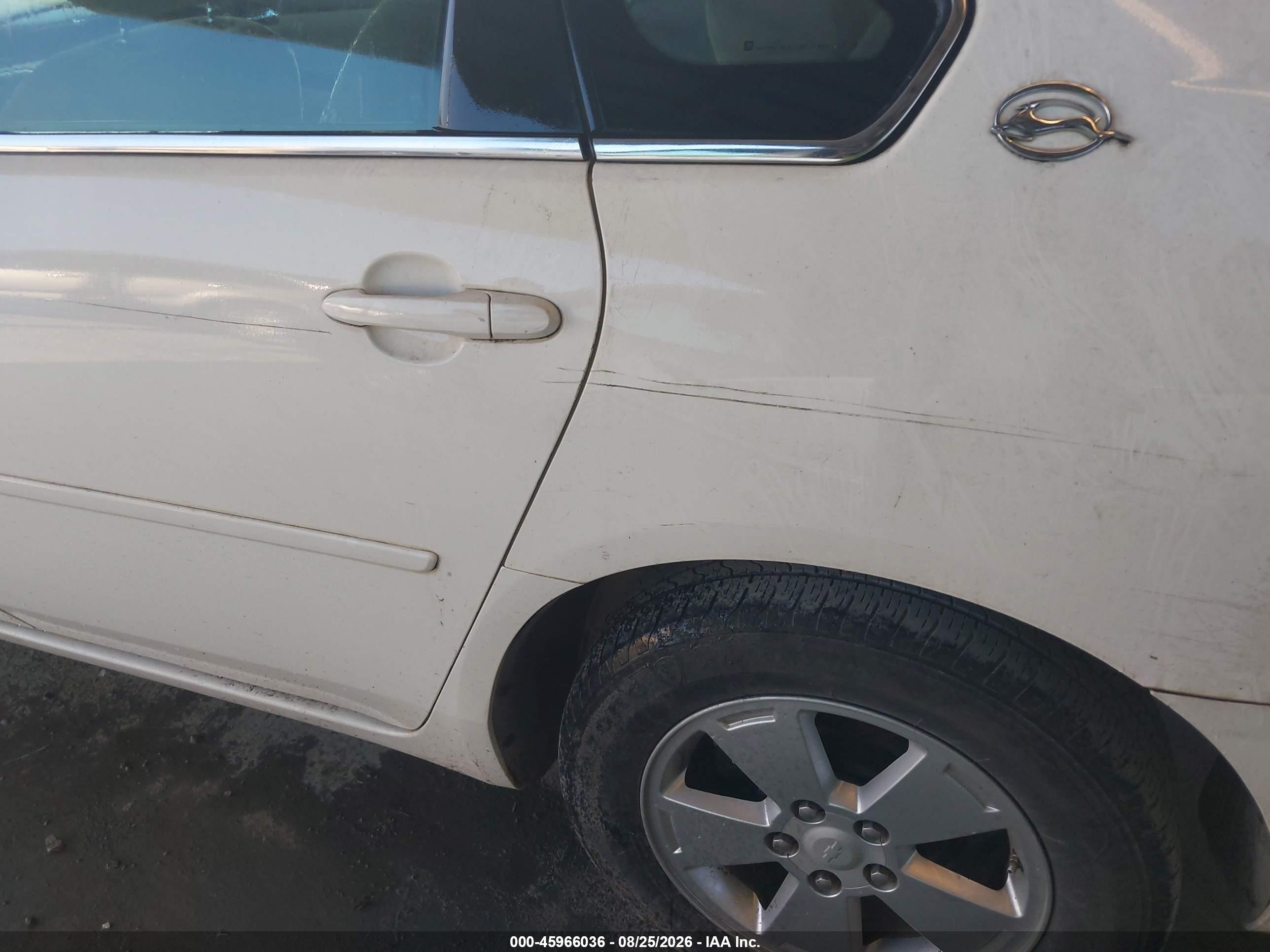2007 Chevrolet Impala 3.5l Lt White vin: 2G1WT58KX79262315