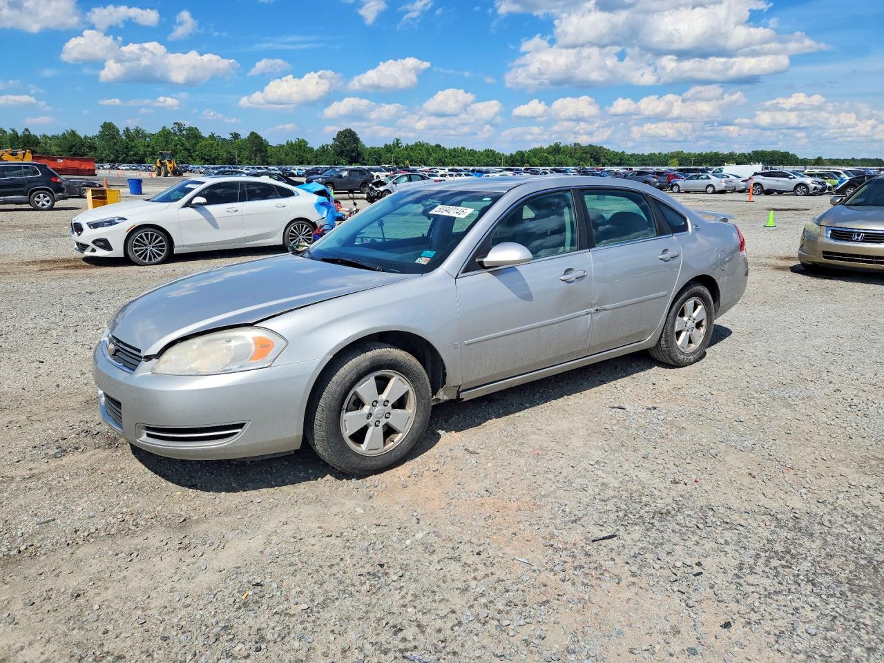 2008 Chevrolet Impala Lt Silver vin: 2G1WT58KX81276036