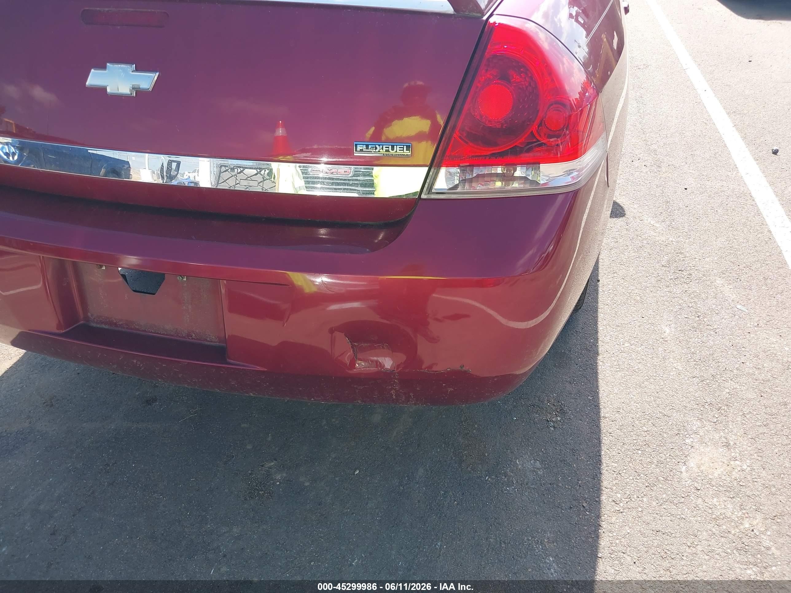 2008 Chevrolet Impala Lt Red vin: 2G1WT58KX89128132