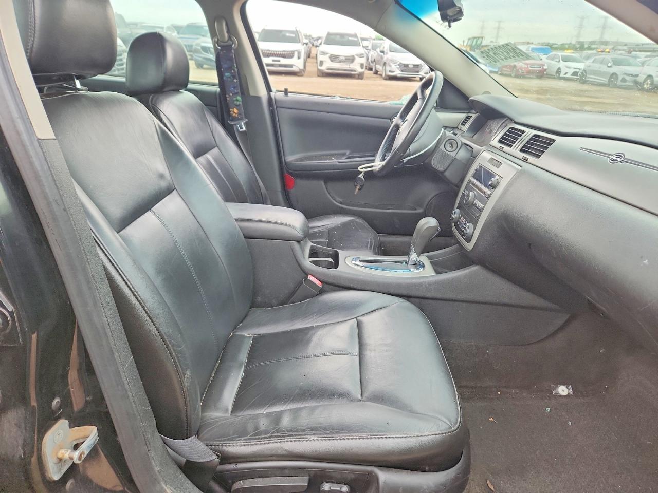 2008 Chevrolet Impala Lt Black vin: 2G1WT58KX89165391