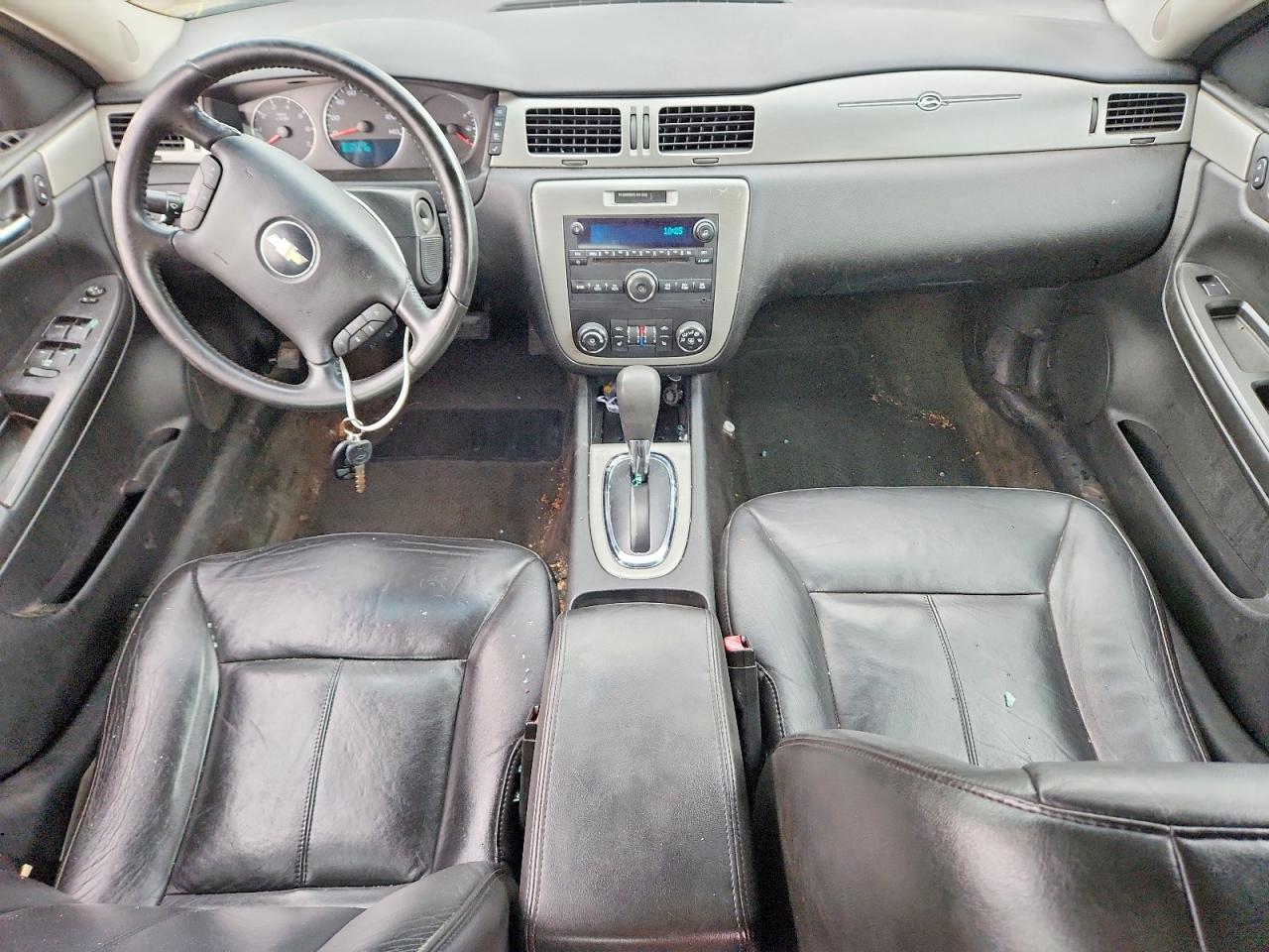 2008 Chevrolet Impala Lt Black vin: 2G1WT58KX89165391
