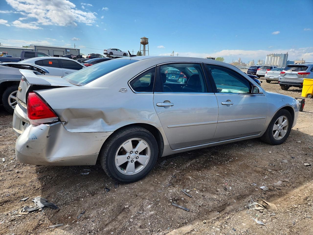 2008 Chevrolet Impala Lt Silver vin: 2G1WT58KX89230370