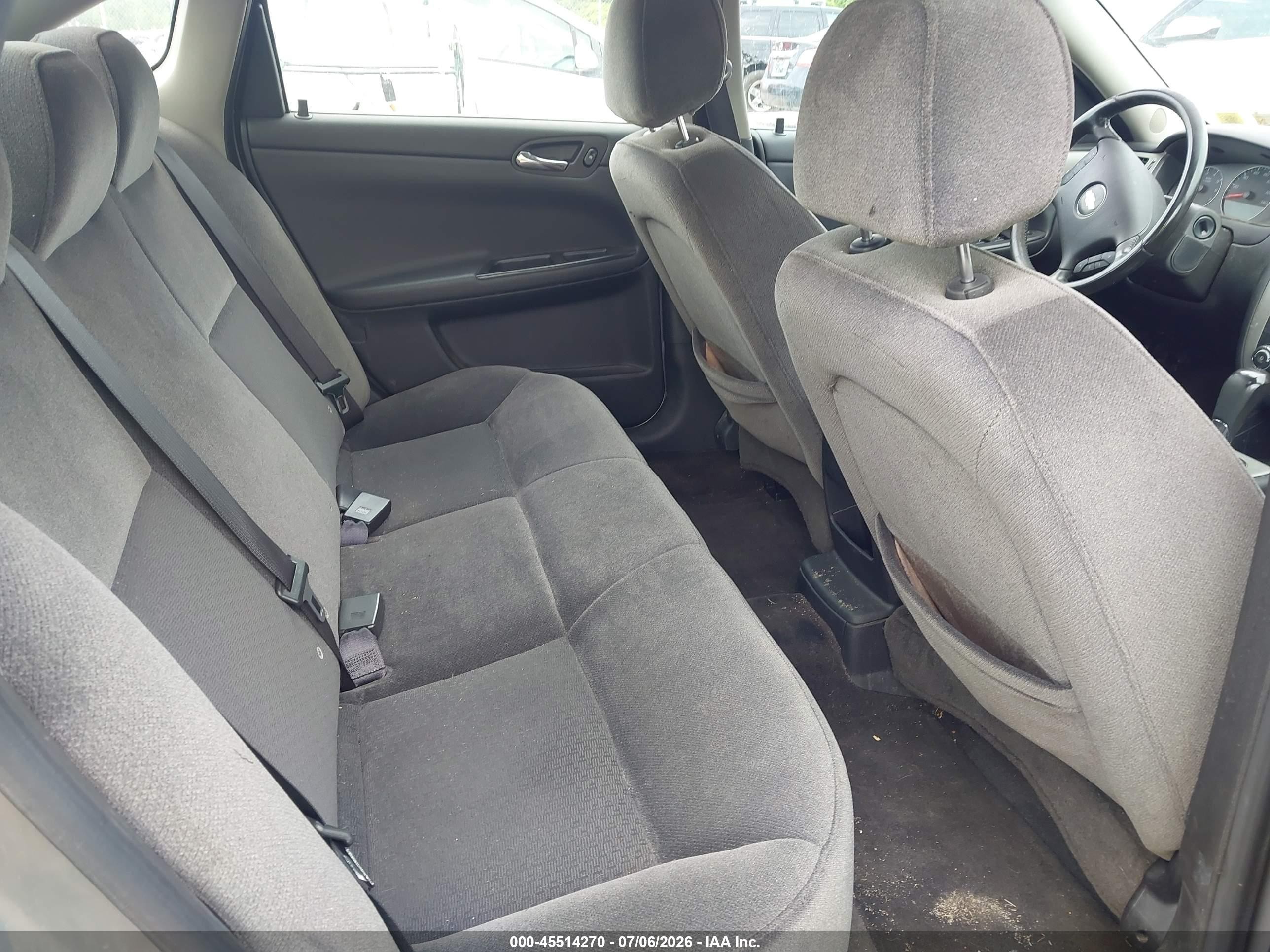 2007 Chevrolet Impala 3.5l Lt Silver vin: 2G1WT58N079133655