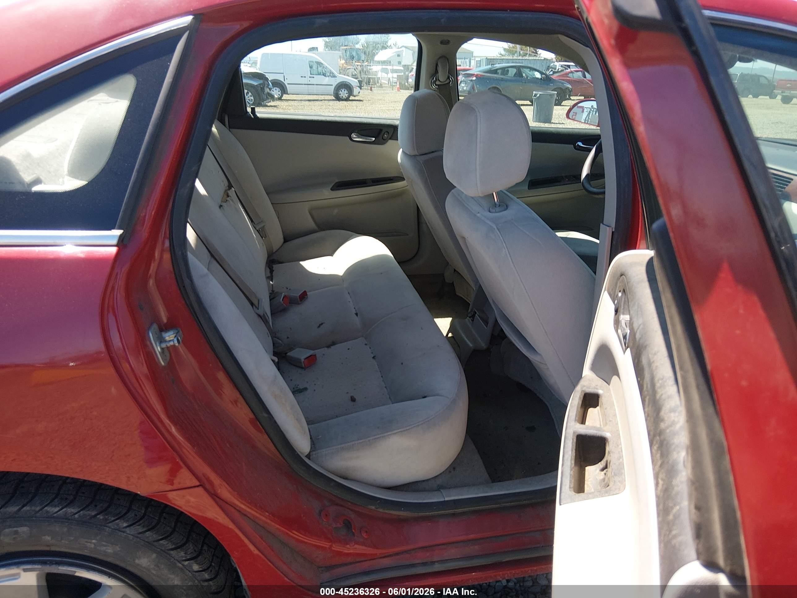 2008 Chevrolet Impala Lt Красный vin: 2G1WT58N089163076