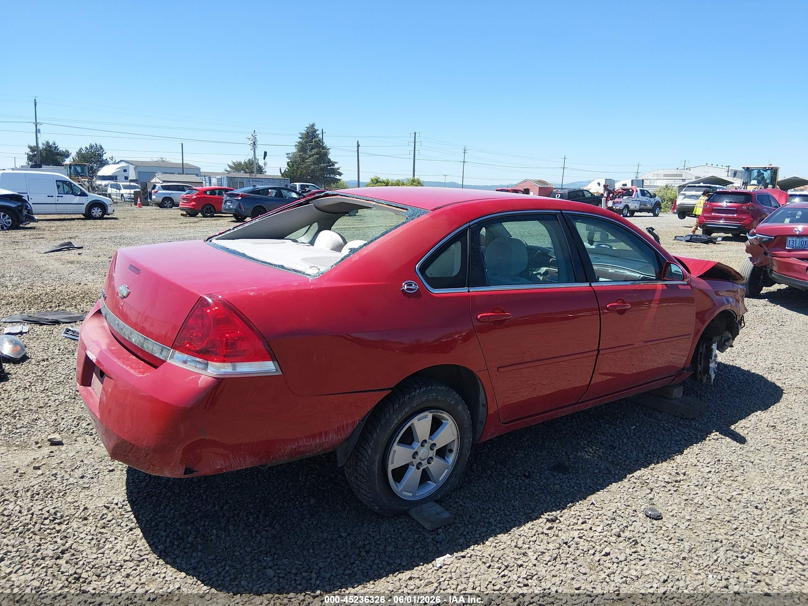 2008 Chevrolet Impala Lt Красный vin: 2G1WT58N089163076