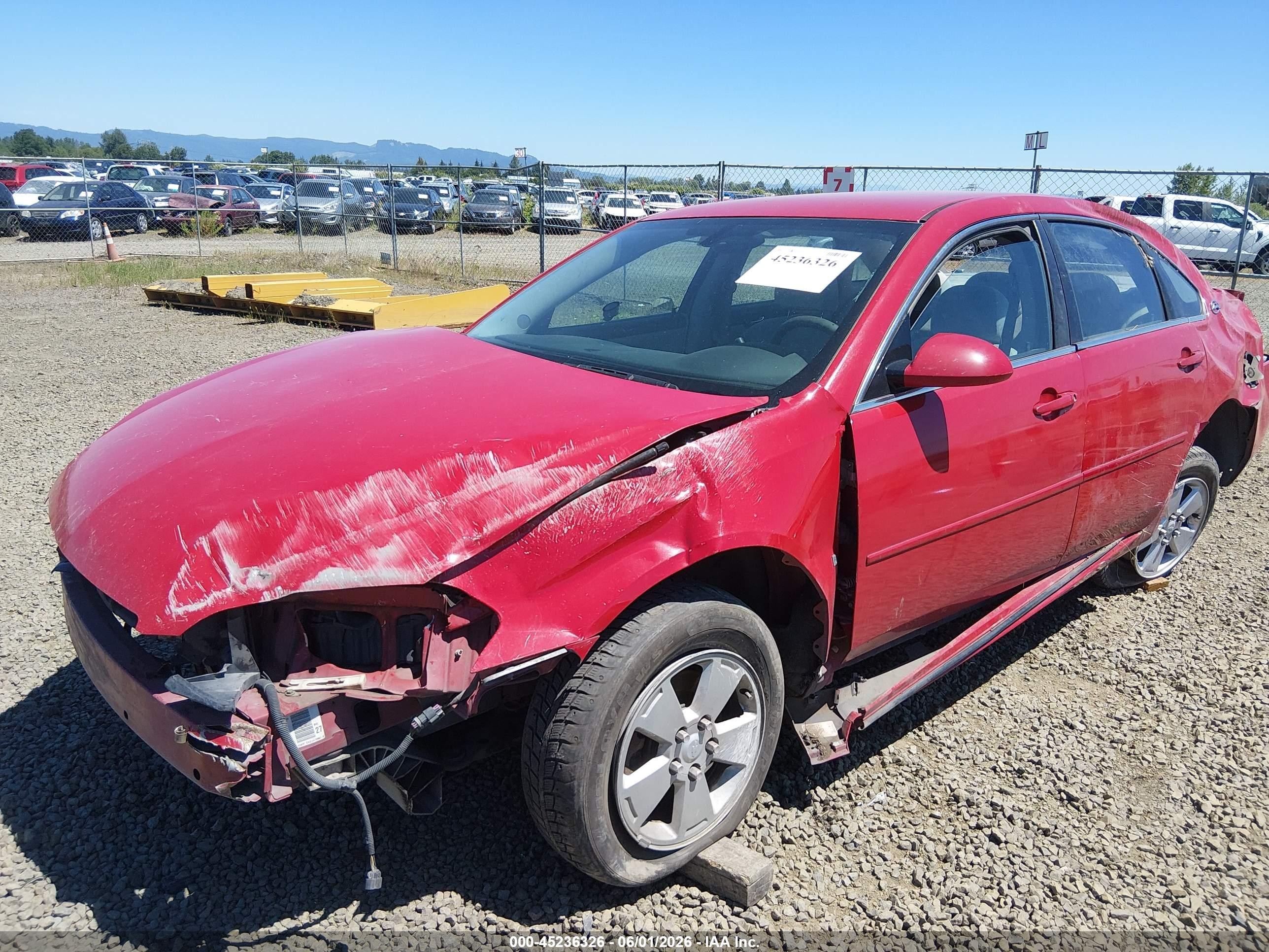 2008 Chevrolet Impala Lt Красный vin: 2G1WT58N089163076