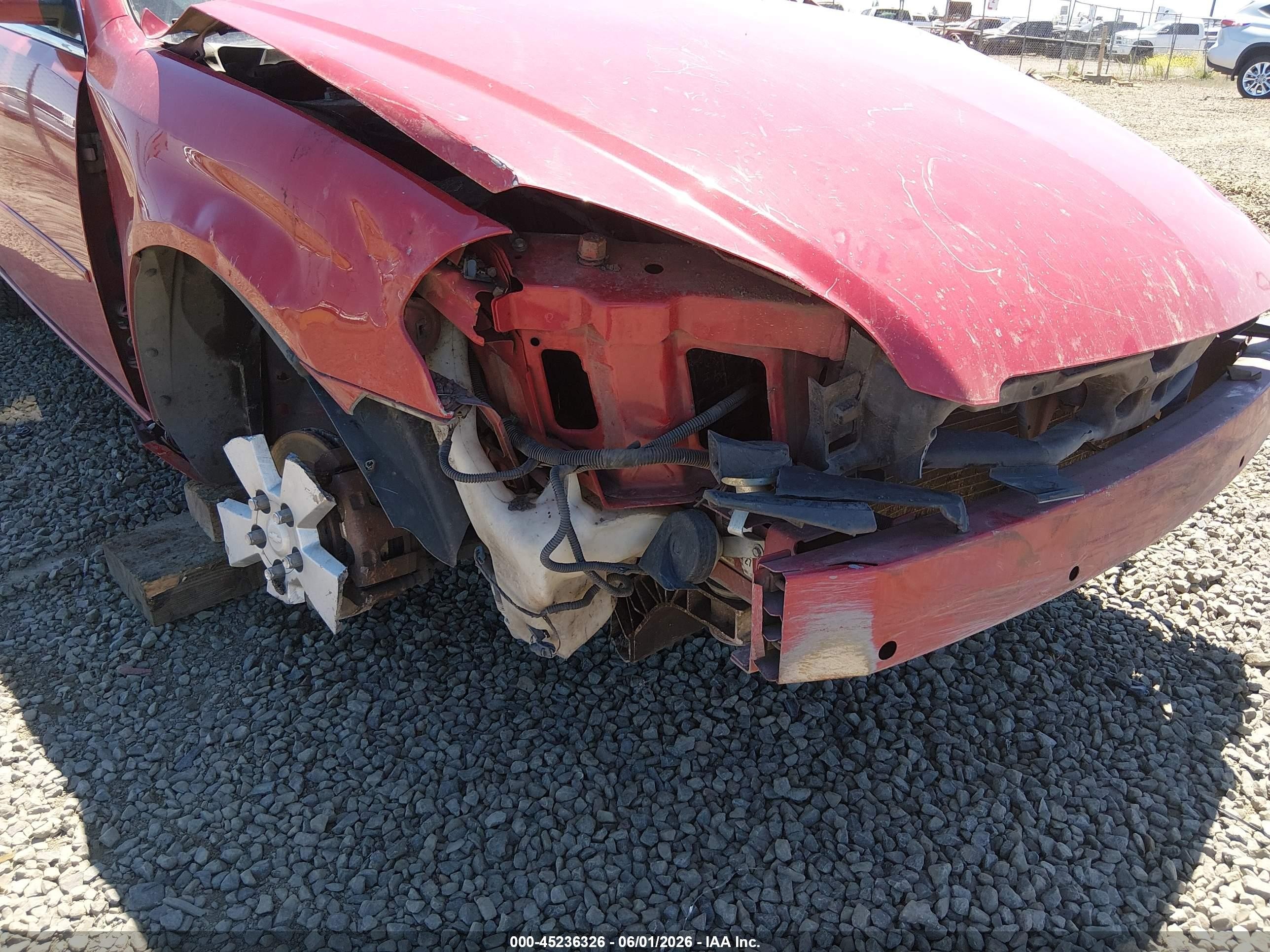 2008 Chevrolet Impala Lt Красный vin: 2G1WT58N089163076