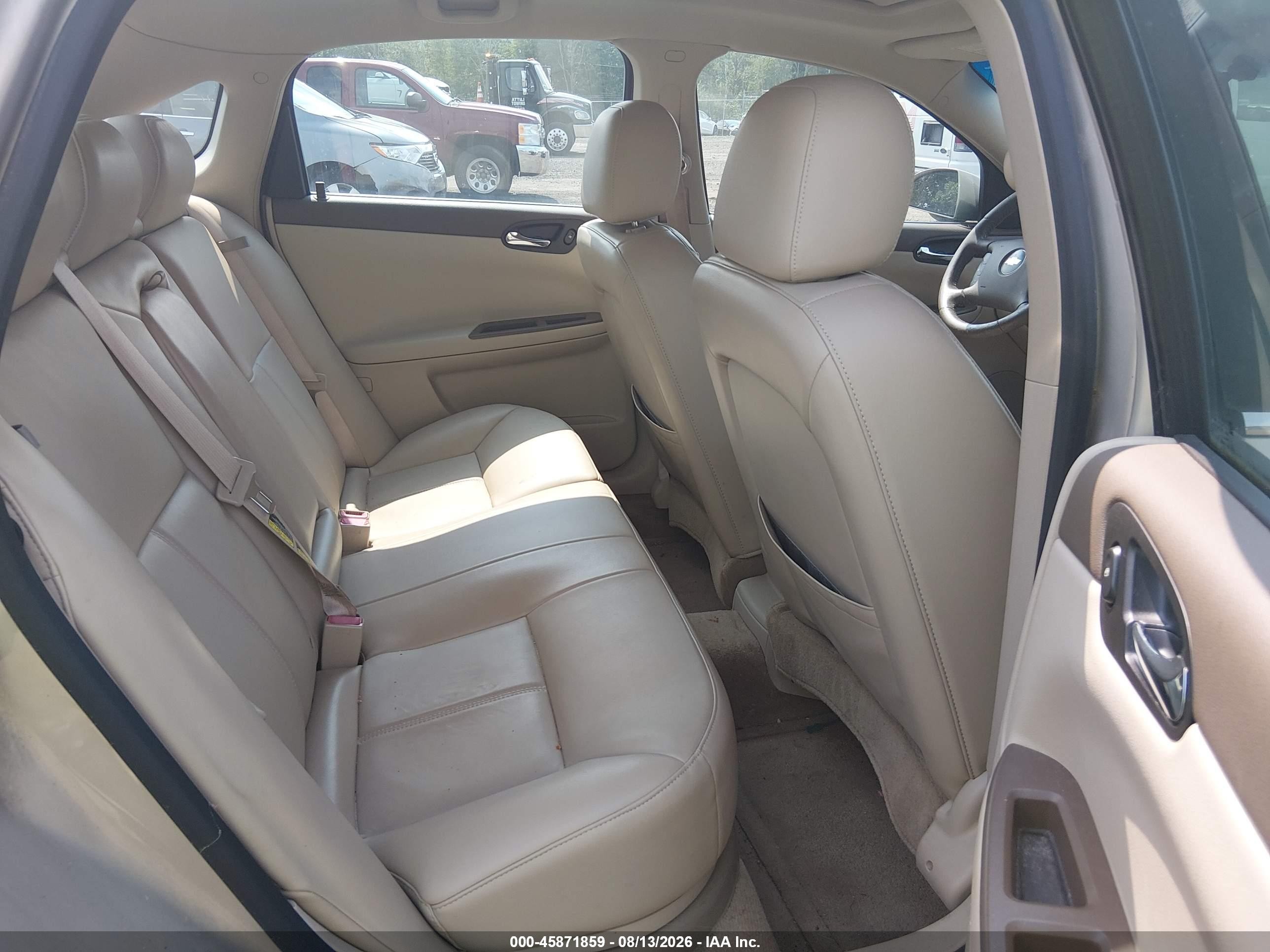 2008 Chevrolet Impala Lt Золотой vin: 2G1WT58N189230803