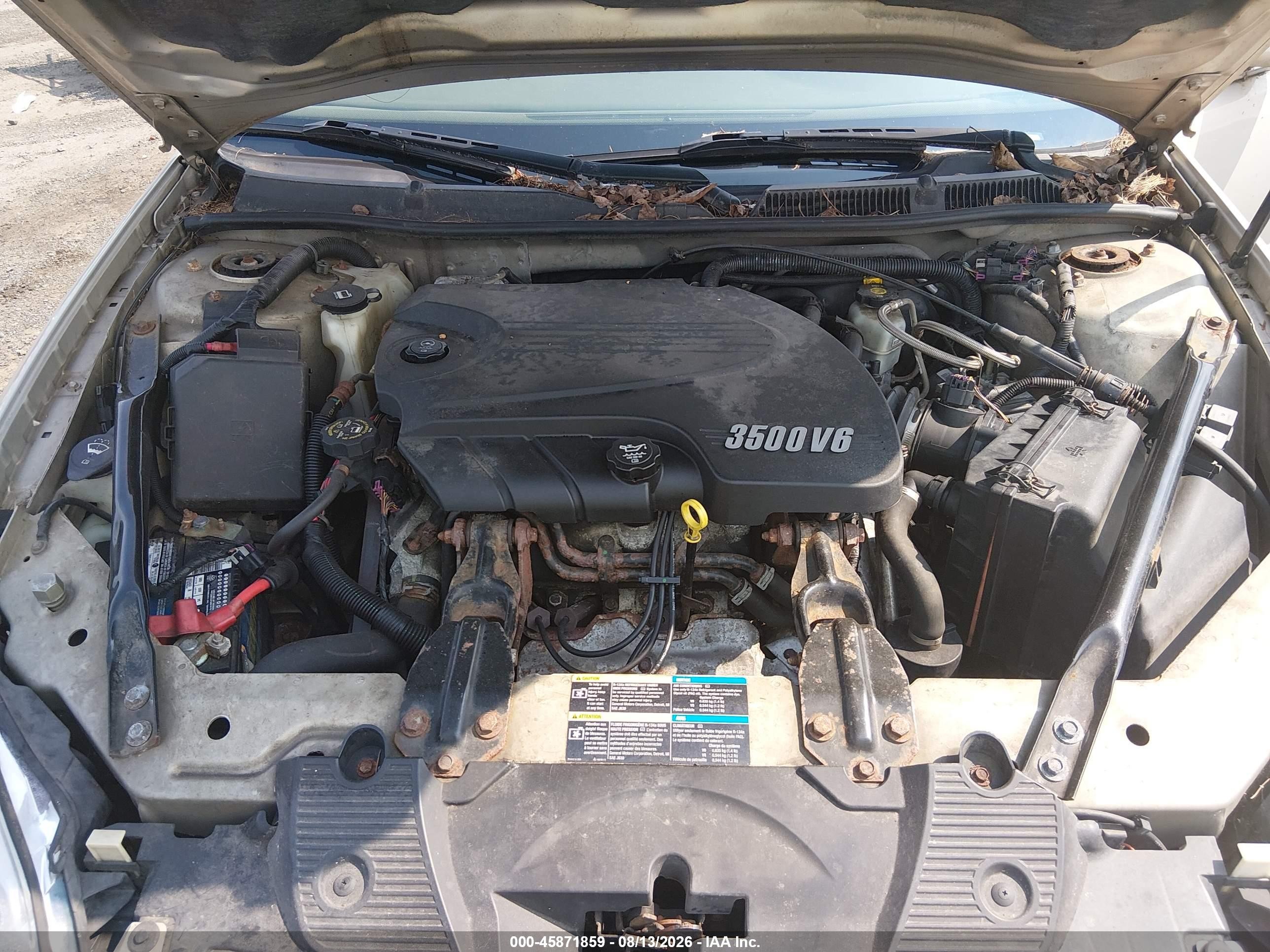2008 Chevrolet Impala Lt Золотой vin: 2G1WT58N189230803