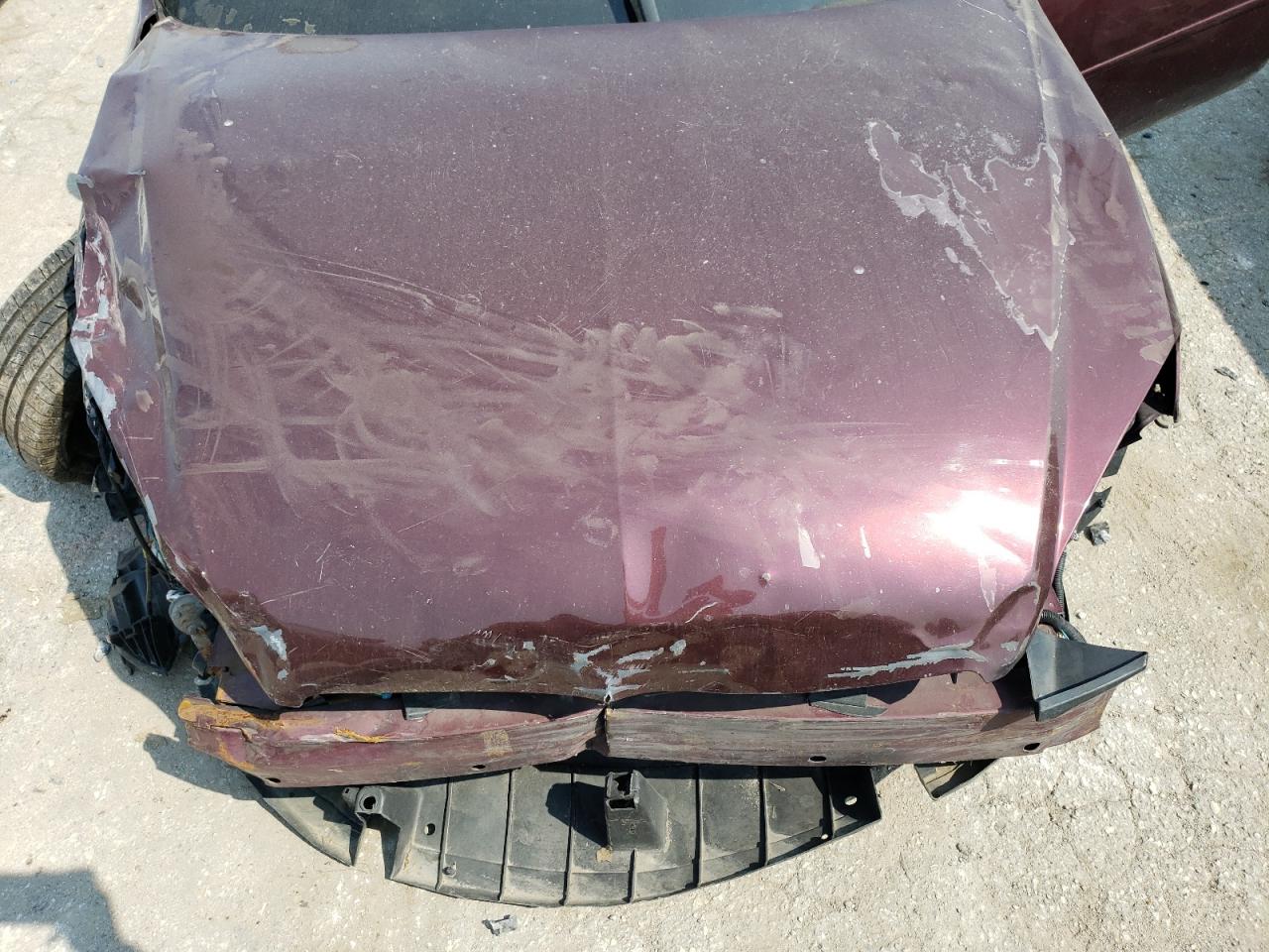 2007 Chevrolet Impala Lt Burgundy vin: 2G1WT58N279268524