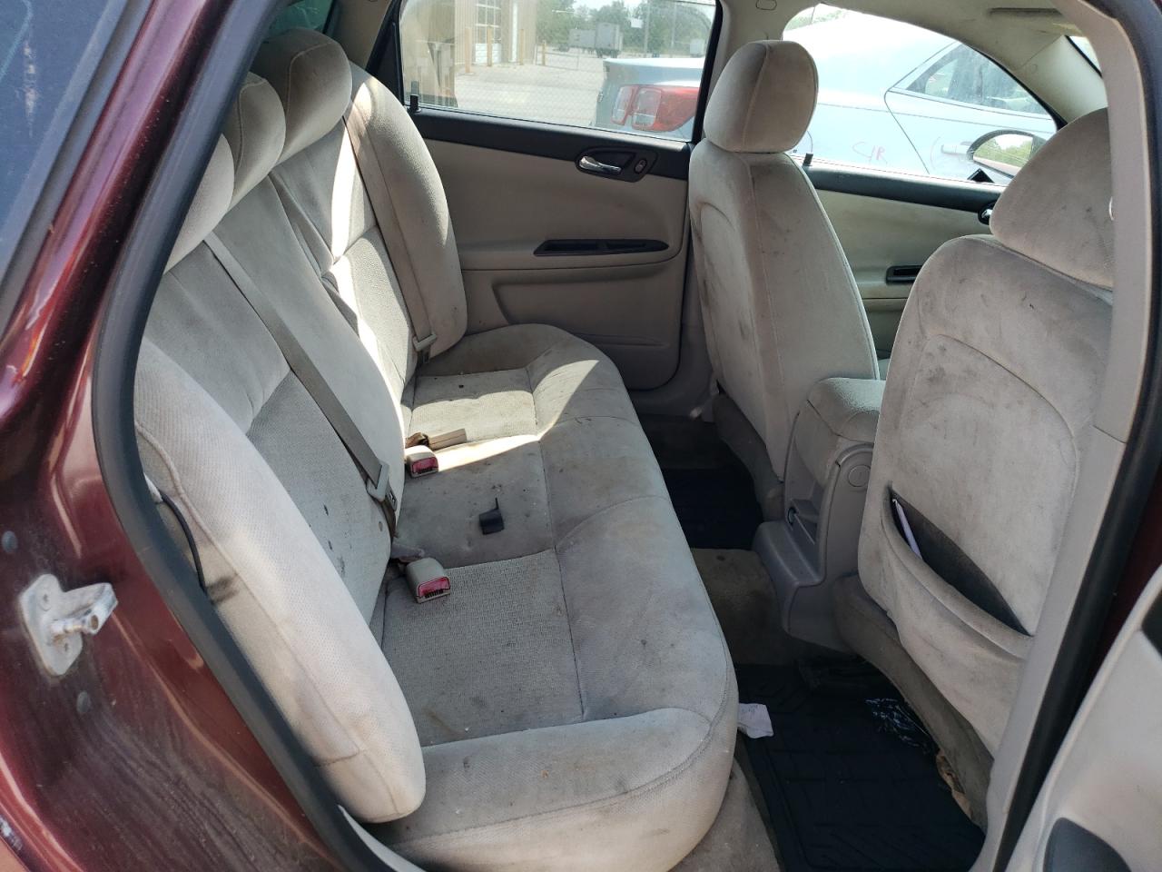 2007 Chevrolet Impala Lt Burgundy vin: 2G1WT58N279268524
