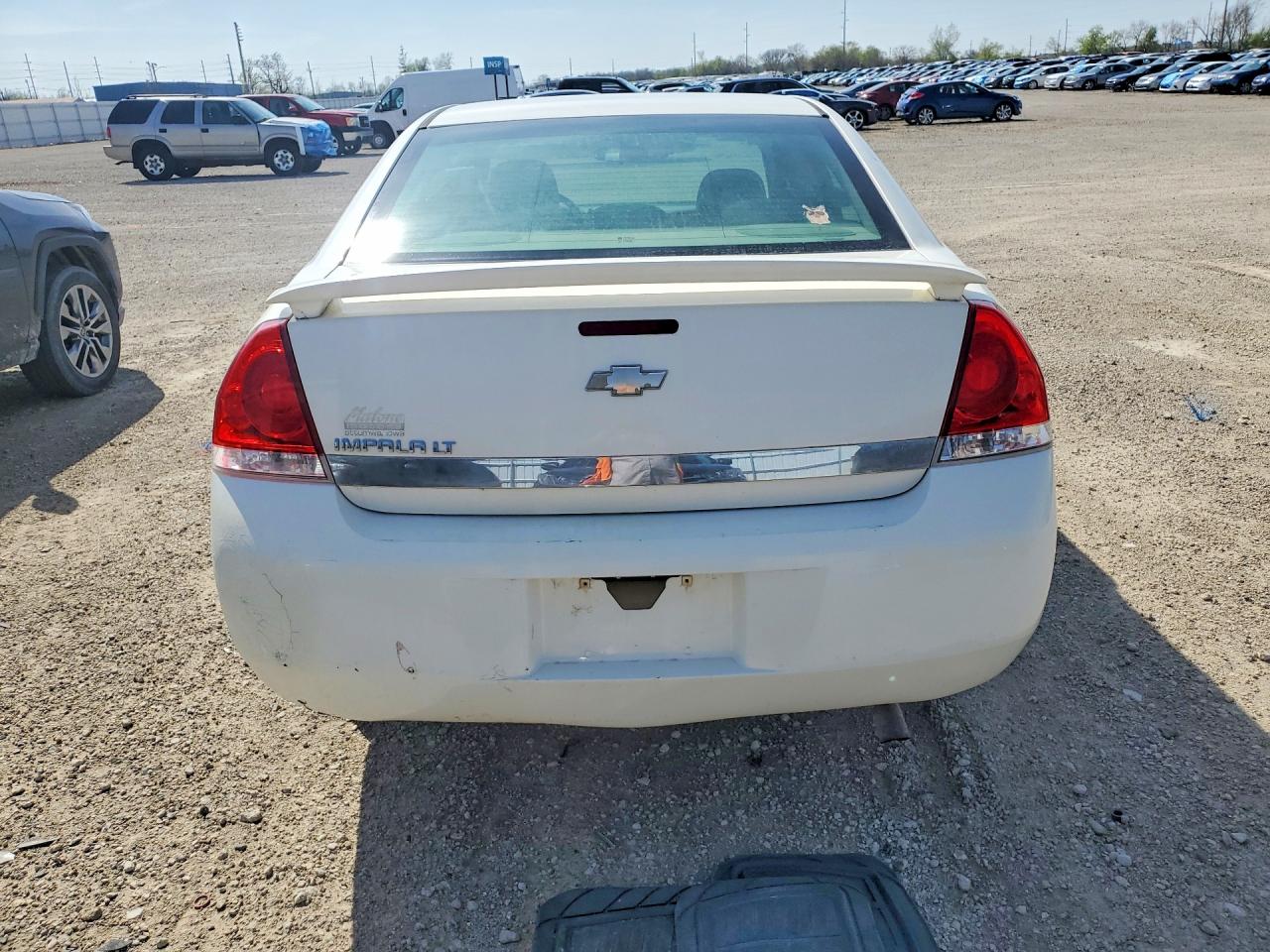 2007 Chevrolet Impala Lt White vin: 2G1WT58N279326163