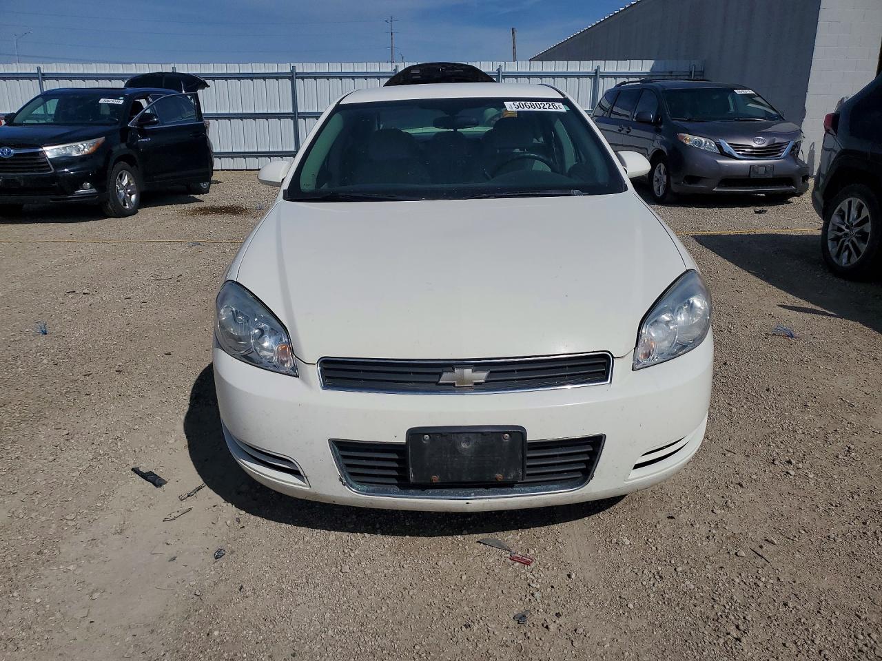 2007 Chevrolet Impala Lt White vin: 2G1WT58N279326163