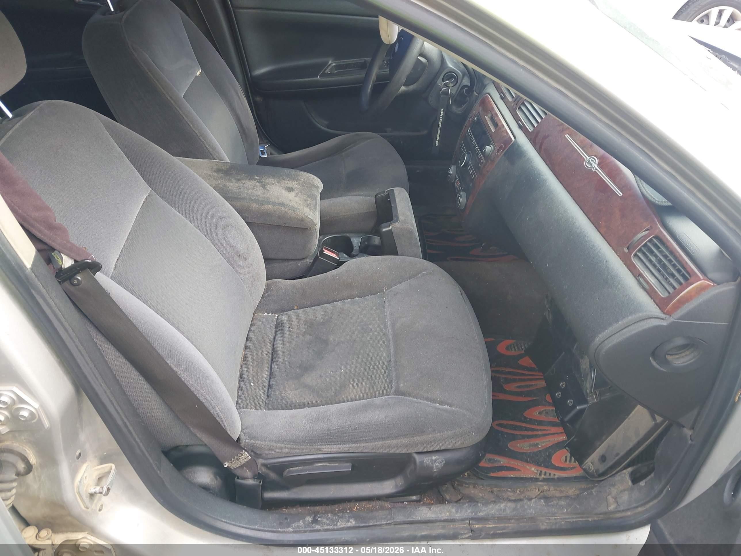 2008 Chevrolet Impala Lt Silver vin: 2G1WT58N289114171