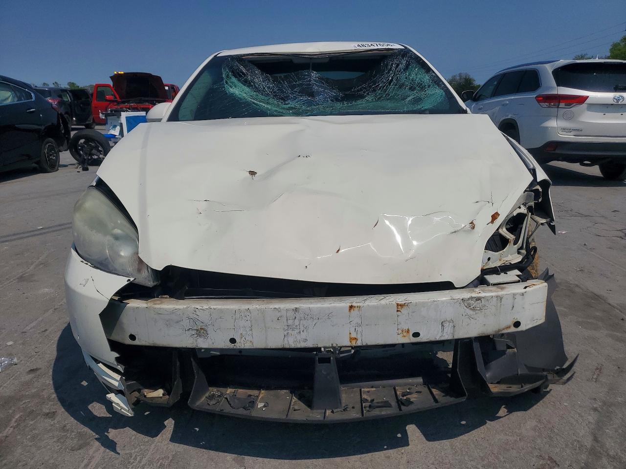 2008 Chevrolet Impala Lt White vin: 2G1WT58N289155156