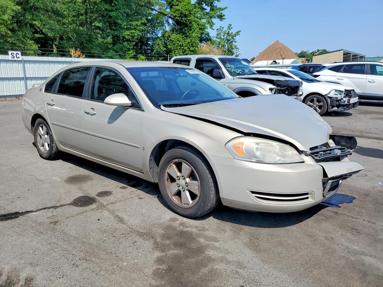 2008 Chevrolet Impala Lt Gold vin: 2G1WT58N289226811
