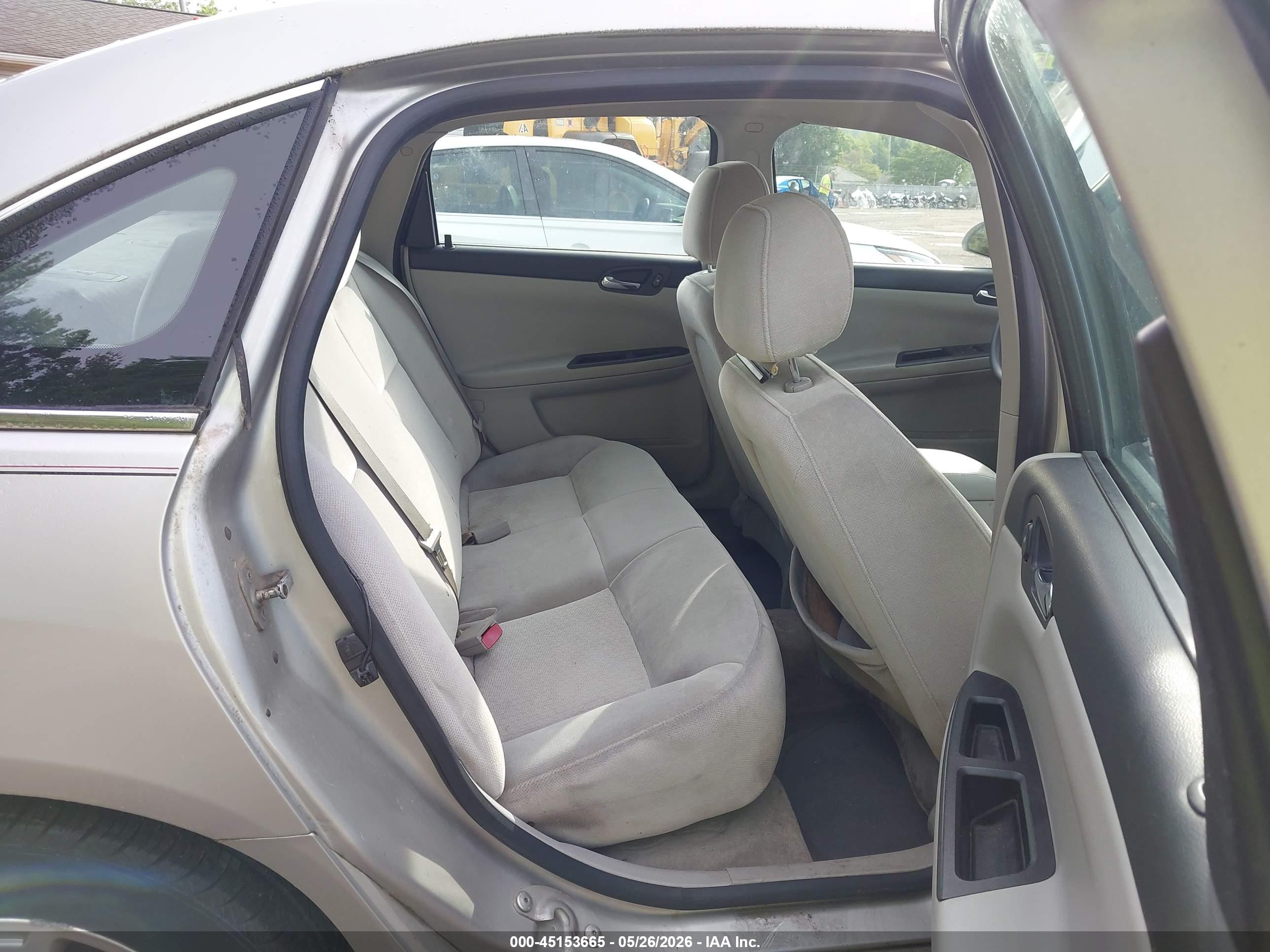 2008 Chevrolet Impala Lt Серебряный vin: 2G1WT58N289231247