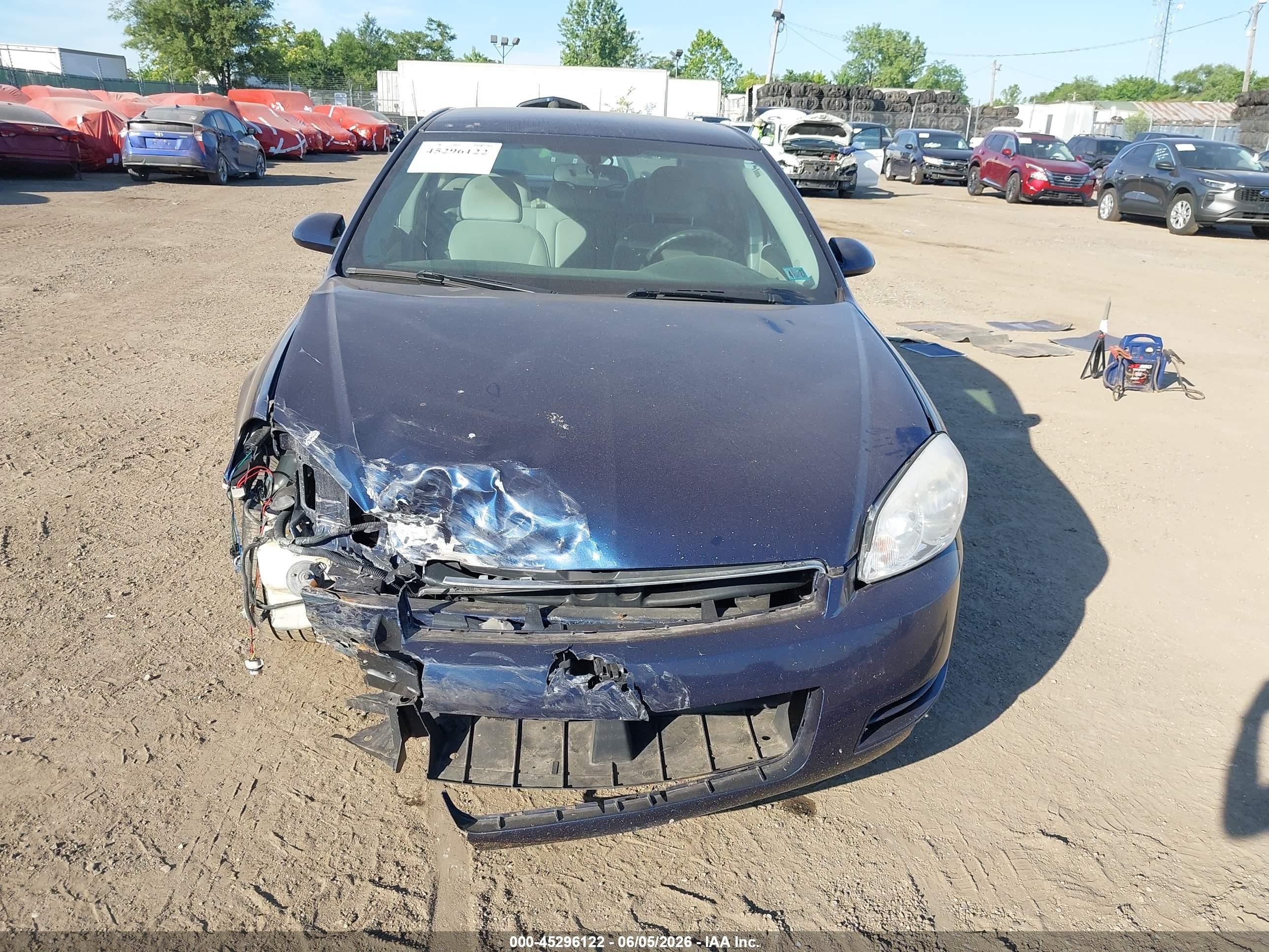 2008 Chevrolet Impala Lt Dark Blue vin: 2G1WT58N289250669