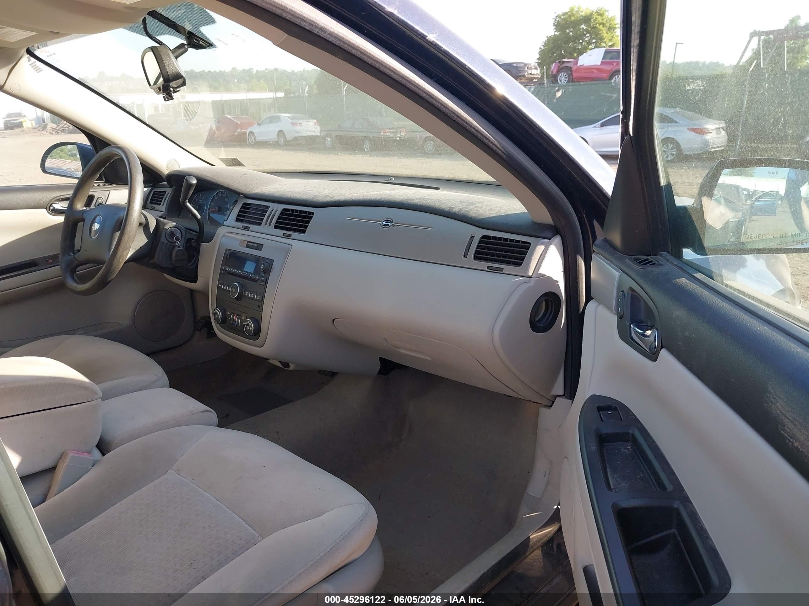 2008 Chevrolet Impala Lt Dark Blue vin: 2G1WT58N289250669