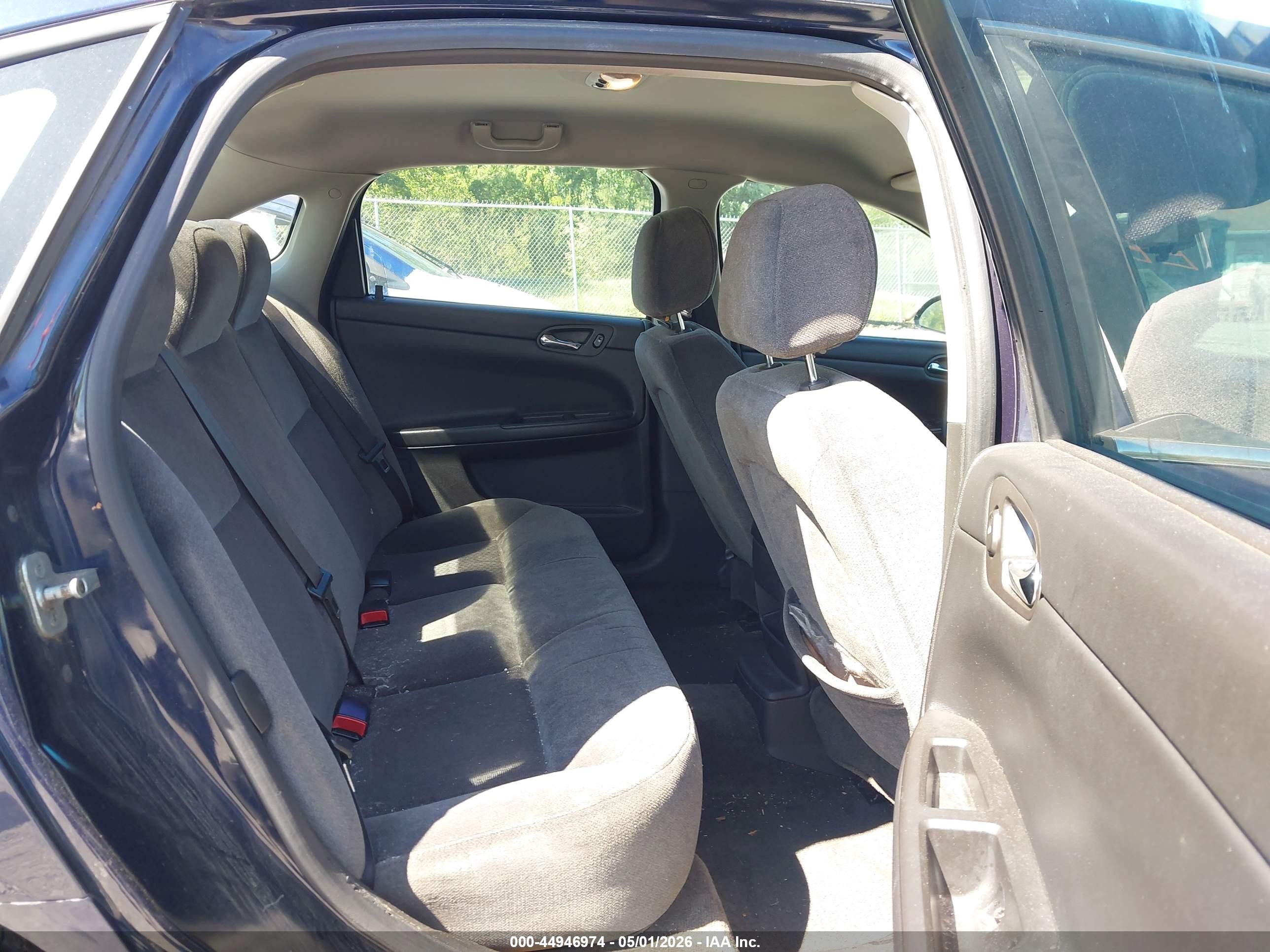 2008 Chevrolet Impala Lt Blue vin: 2G1WT58N289254060