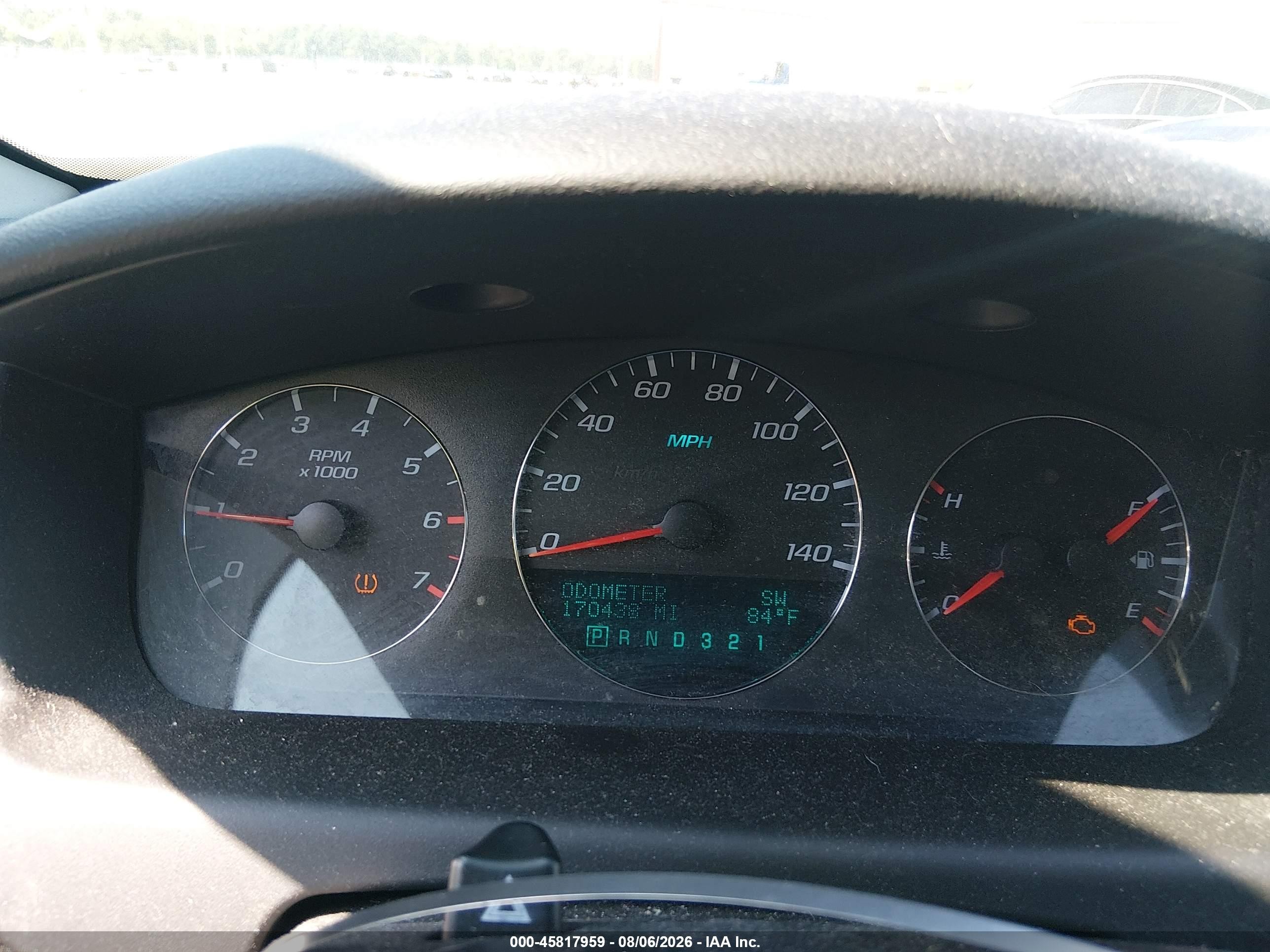 2007 Chevrolet Impala 3.5l Lt Black vin: 2G1WT58N379334790