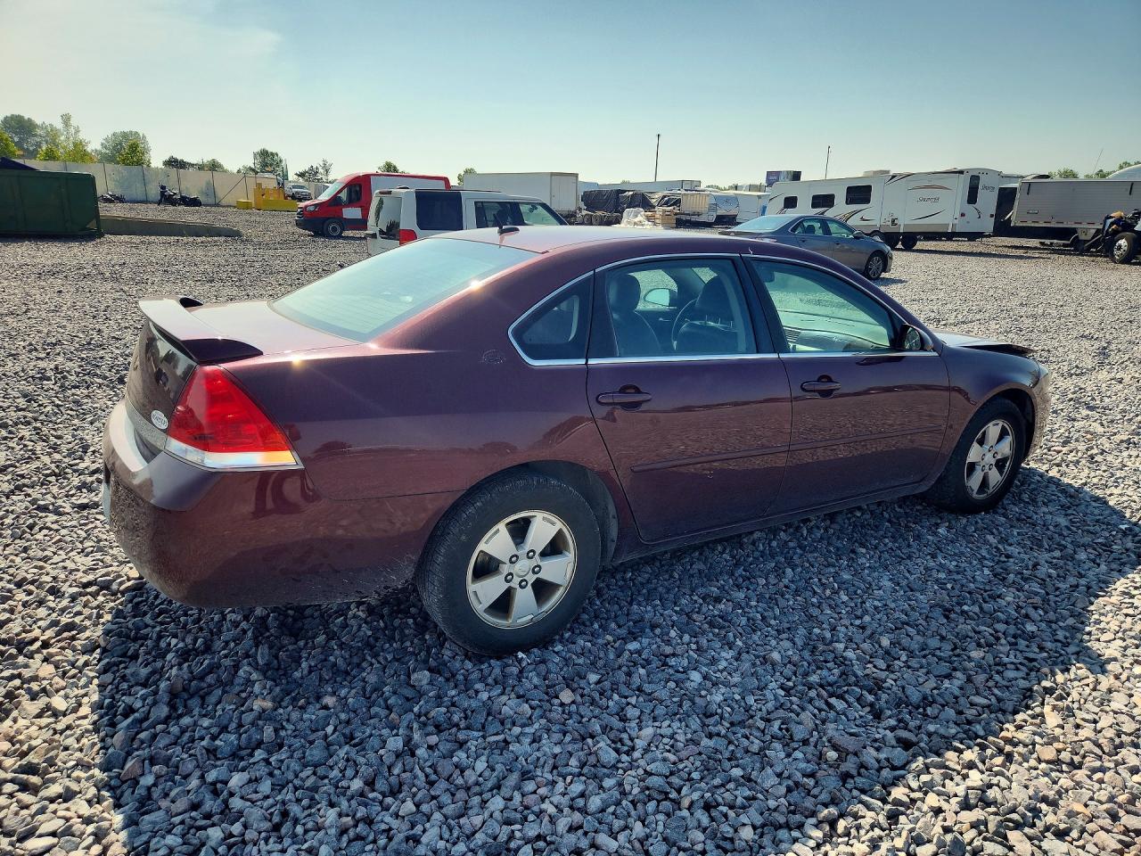 2007 Chevrolet Impala Lt Red vin: 2G1WT58N379353601