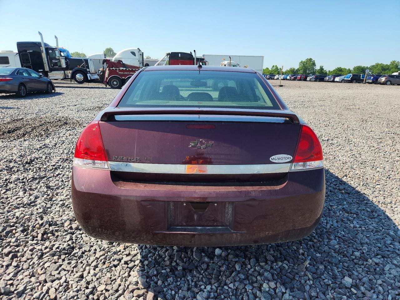 2007 Chevrolet Impala Lt Red vin: 2G1WT58N379353601