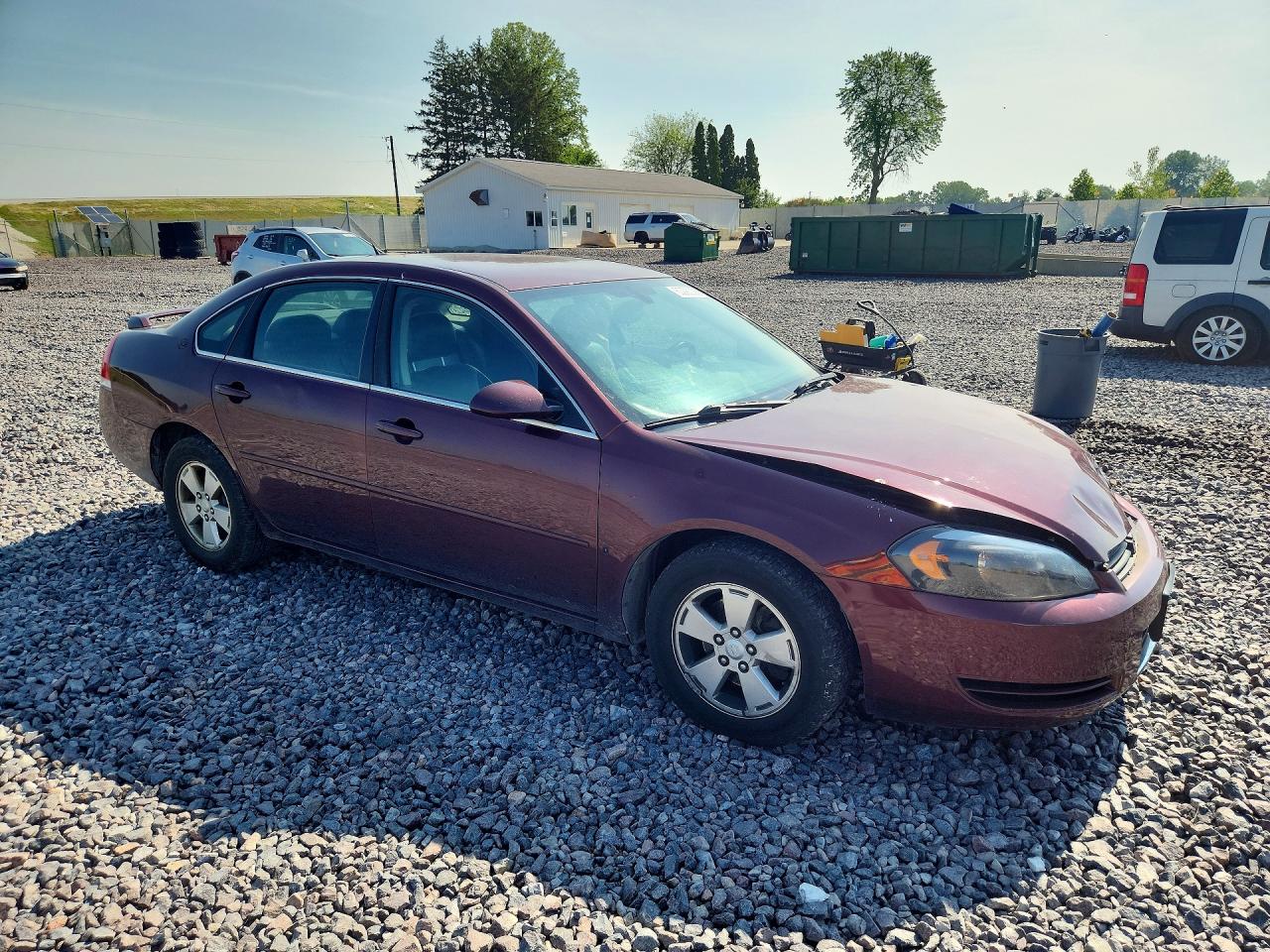 2007 Chevrolet Impala Lt Red vin: 2G1WT58N379353601