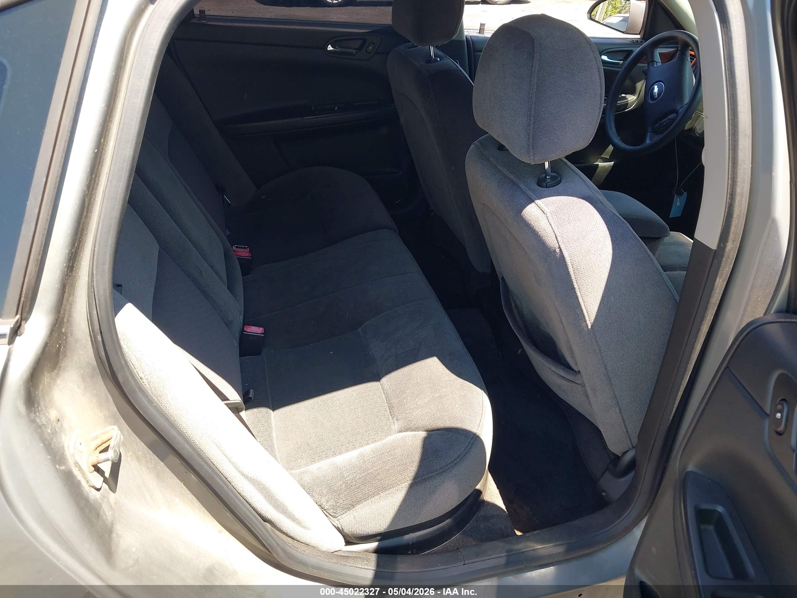 2008 Chevrolet Impala Lt Gray vin: 2G1WT58N381274817