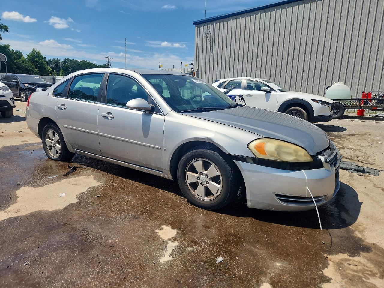 2008 Chevrolet Impala Lt Silver vin: 2G1WT58N389267898
