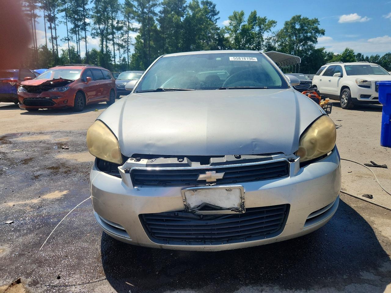 2008 Chevrolet Impala Lt Silver vin: 2G1WT58N389267898