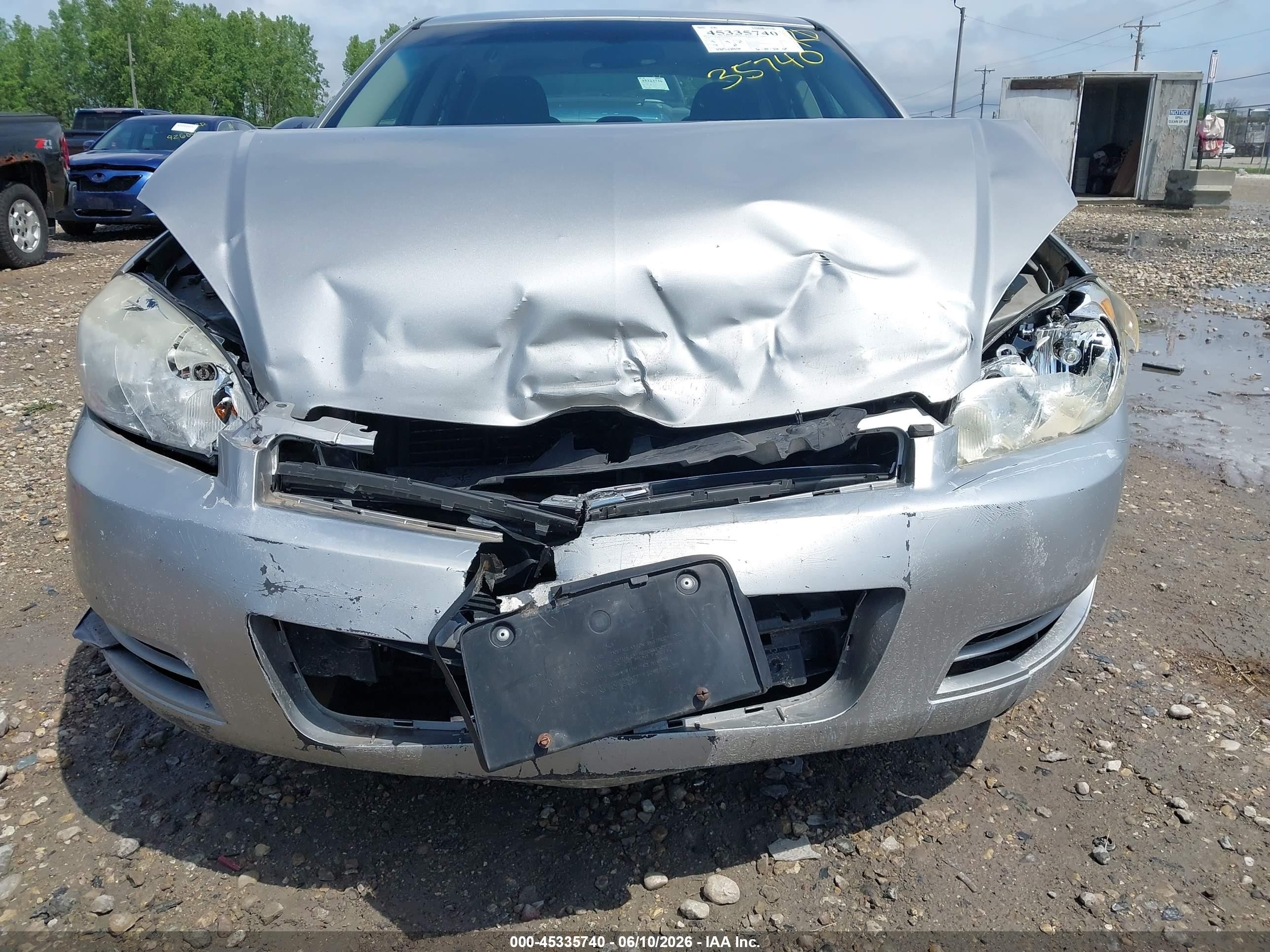 2008 Chevrolet Impala Lt Серебряный vin: 2G1WT58N589107649