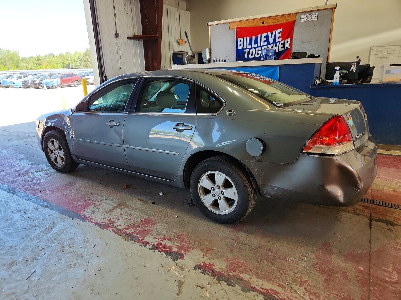 2008 Chevrolet Impala Lt Gray vin: 2G1WT58N689110947