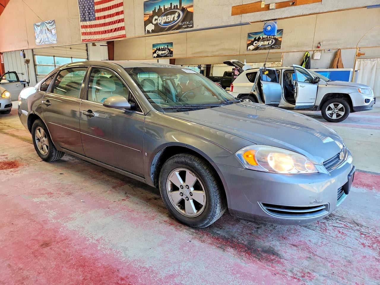 2008 Chevrolet Impala Lt Gray vin: 2G1WT58N689110947