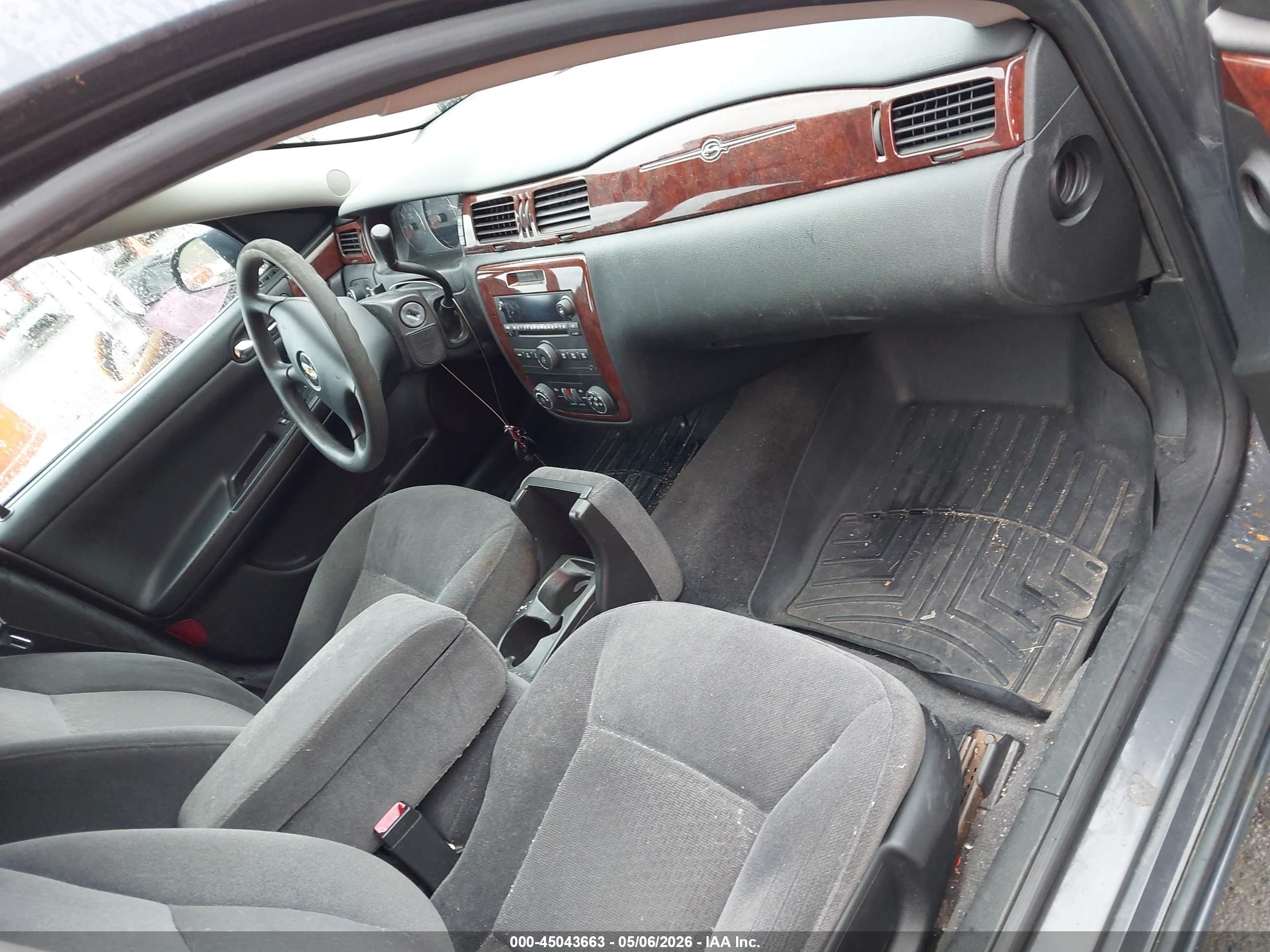 2008 Chevrolet Impala Lt Gray vin: 2G1WT58N689132897