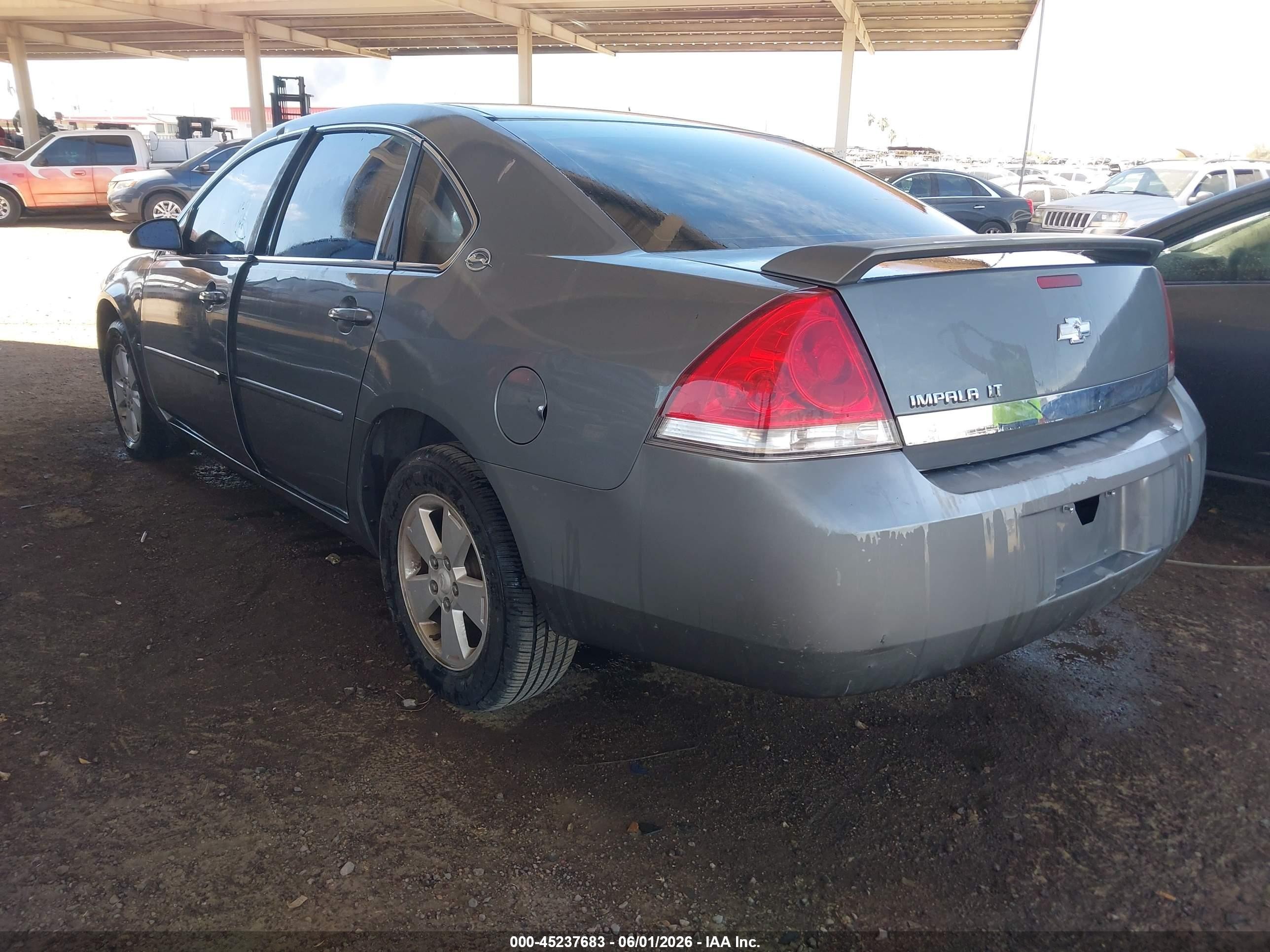 2008 Chevrolet Impala Lt Blue vin: 2G1WT58N689158593
