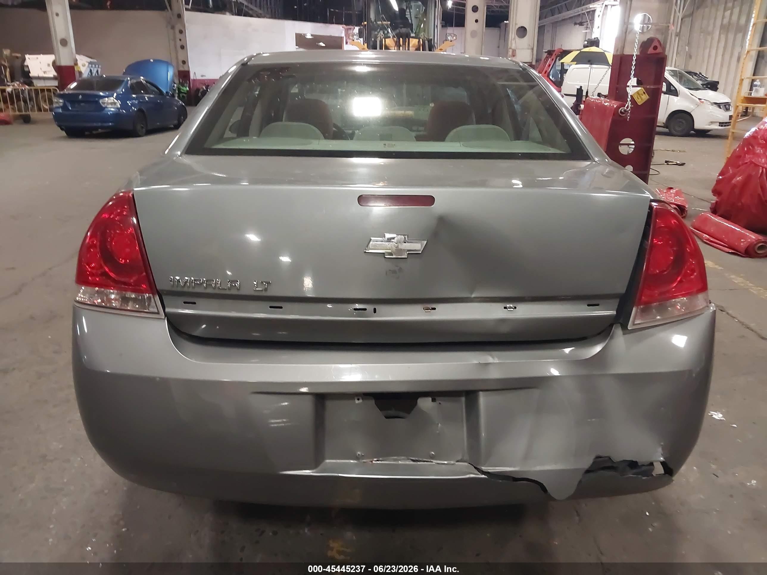 2007 Chevrolet Impala Lt Gray vin: 2G1WT58N879365145