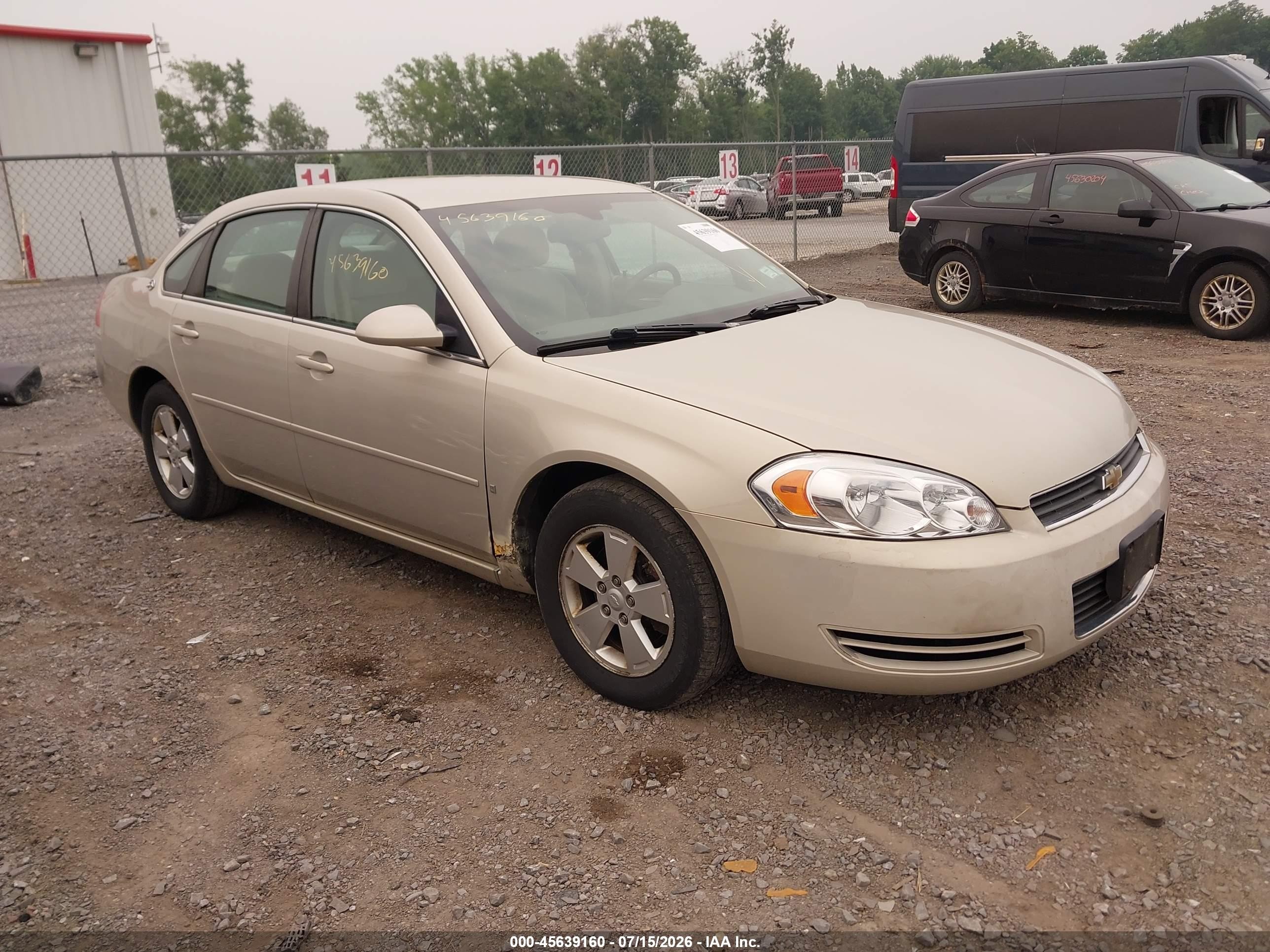 2008 Chevrolet Impala Lt Tan vin: 2G1WT58N881276076