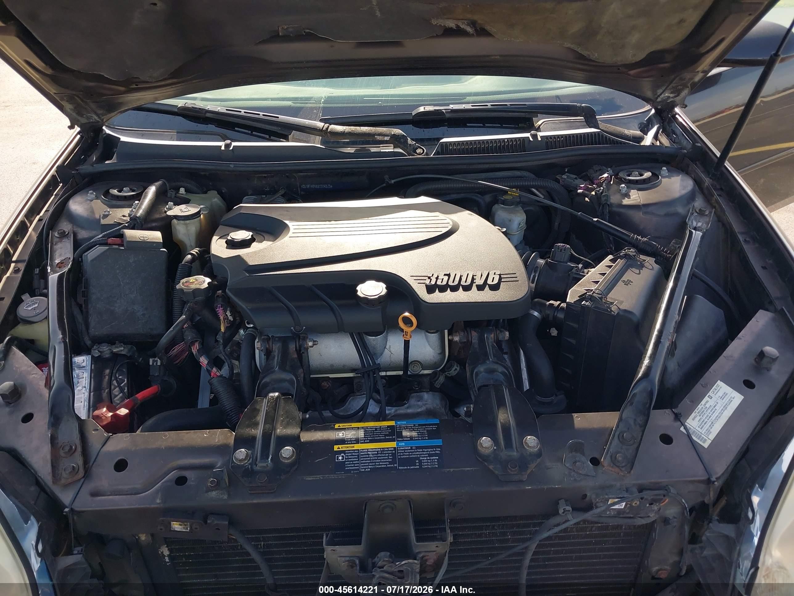 2008 Chevrolet Impala Lt Beige vin: 2G1WT58N881314373