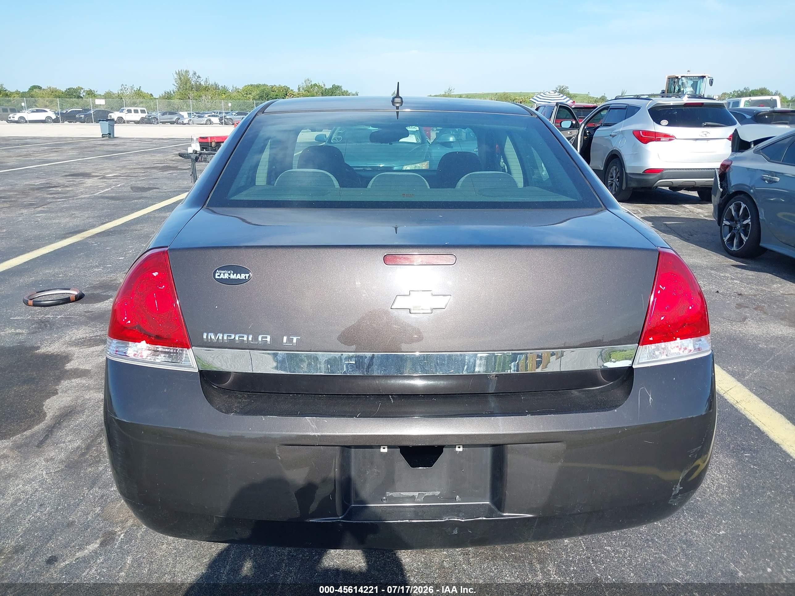 2008 Chevrolet Impala Lt Beige vin: 2G1WT58N881314373